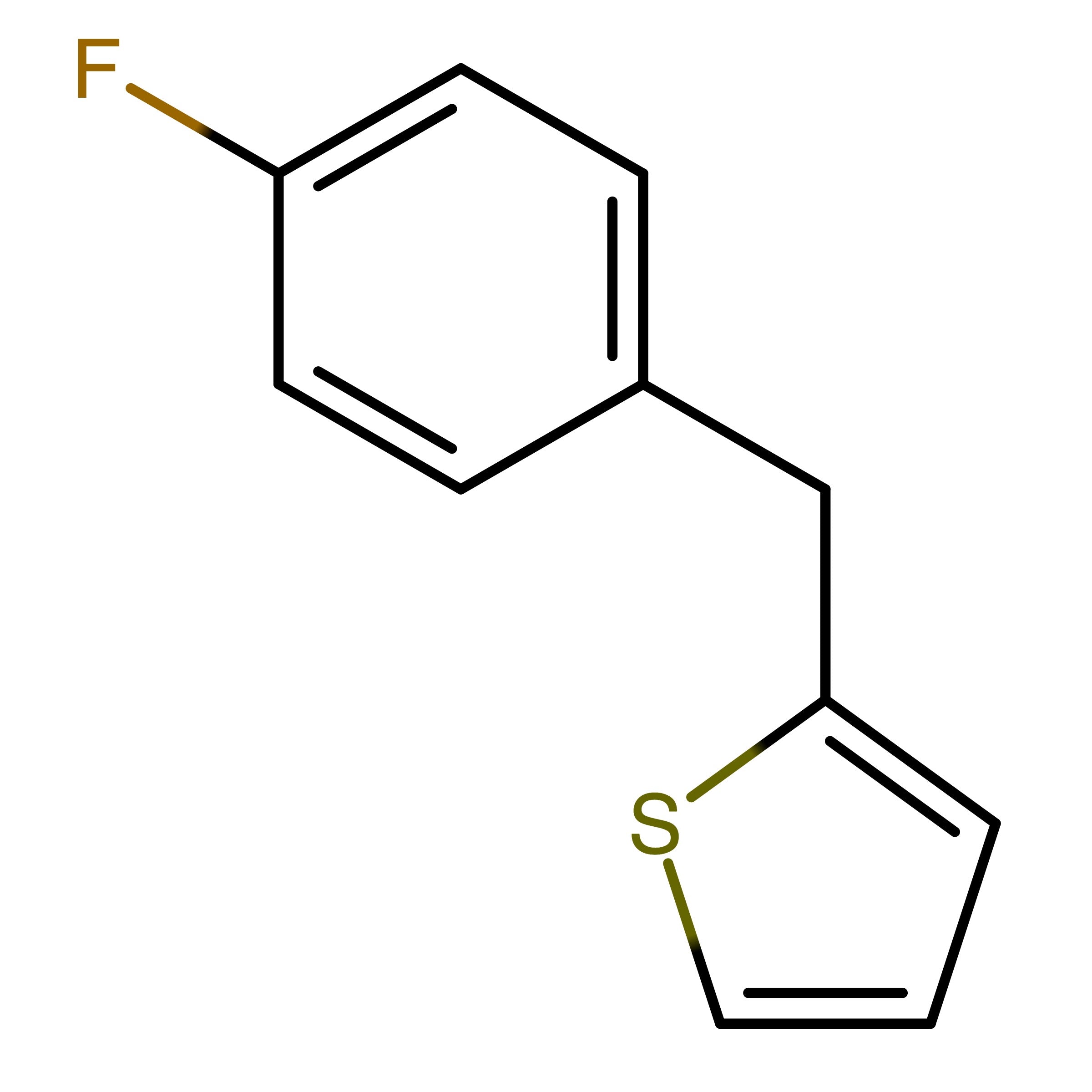 CAS RN 63877-96-3 | 2-(4-Fluorobenzyl)thiophene | MFCD00800241