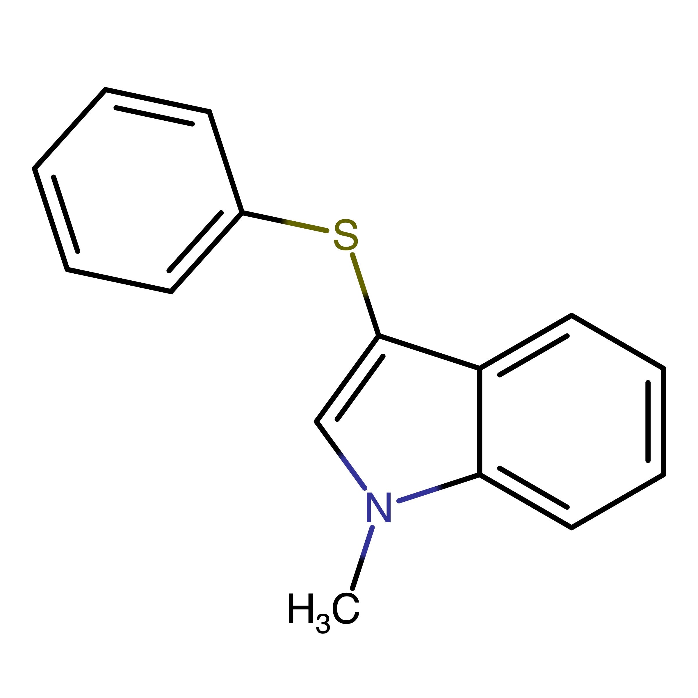 CAS RN 63955-67-9 | 1-Methyl-3-(phenylthio)-1H-indole