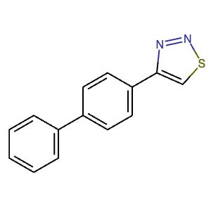 CAS 64273-27-4 | 4-([1,1'-Biphenyl]-4-yl)-1,2,3-thiadiazole | MFCD00792957