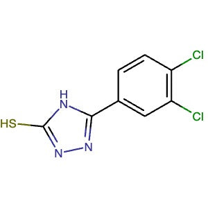 64310-33-4 | 5-(3,4-Dichlorophenyl)-4H-1,2,4-triazole-3-thiol - Hoffman Fine Chemicals