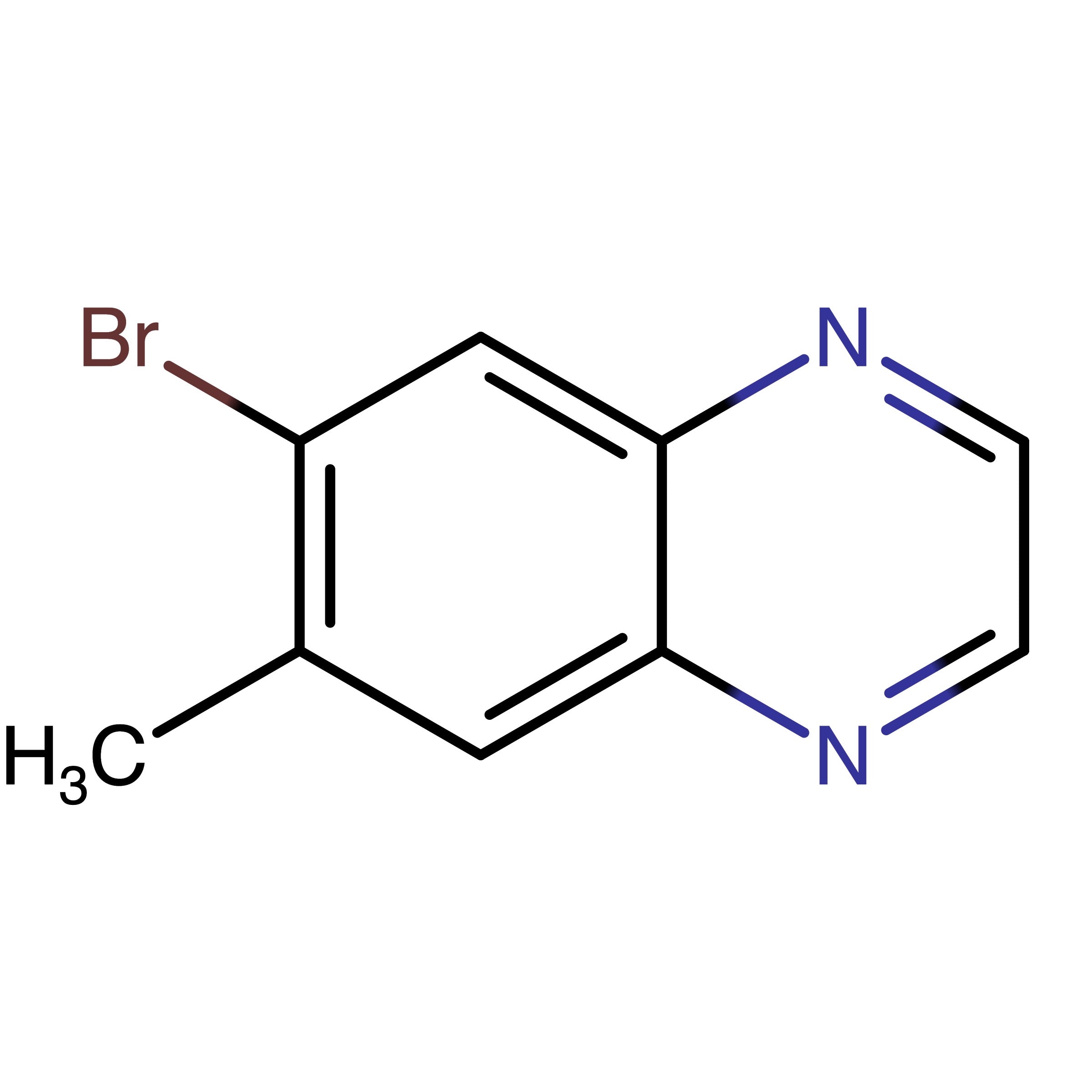 CAS RN 646504-80-5 | 6-Bromo-7-methyl-quinoxaline | MFCD16987756