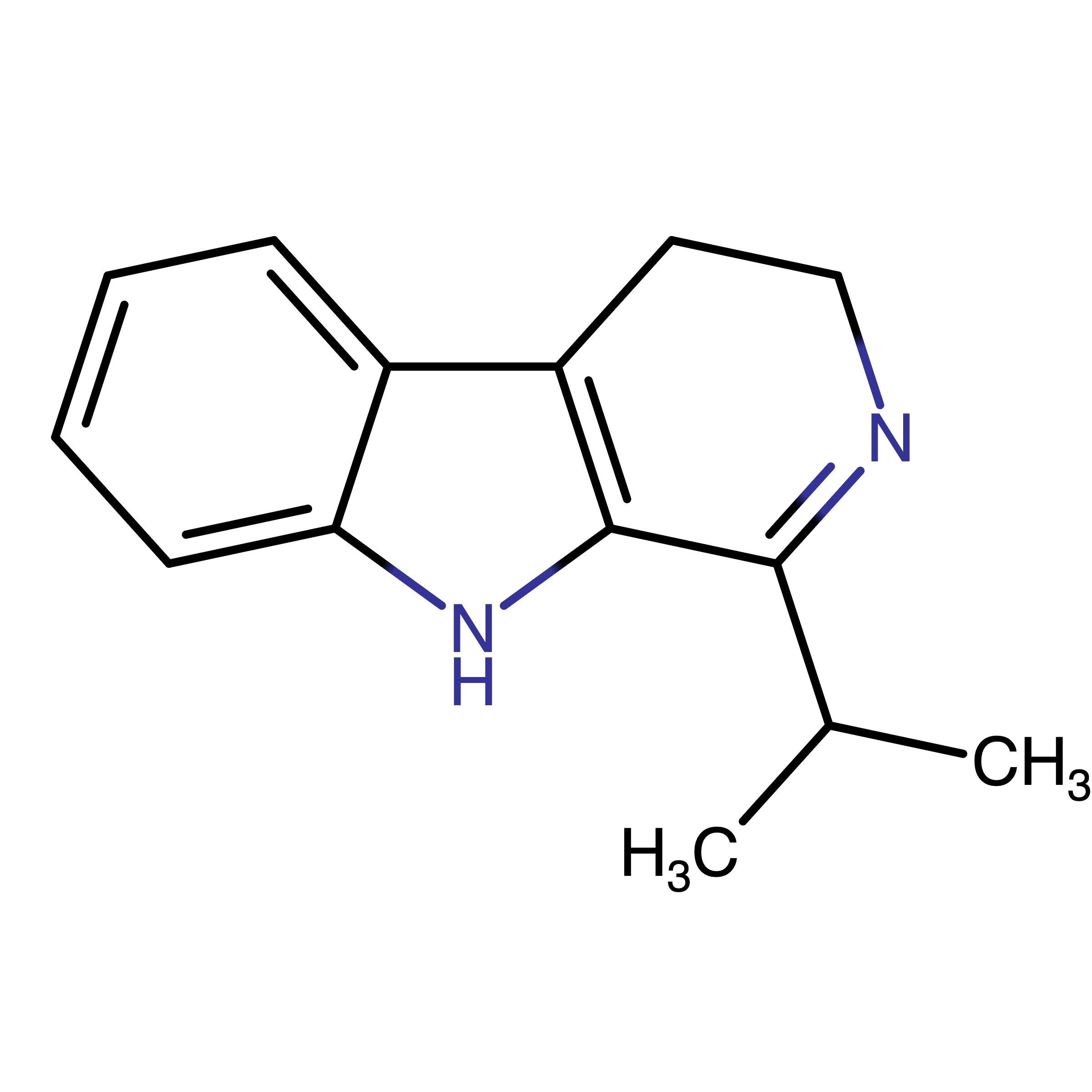 CAS RN 65601-08-3 | 1-(Propan-2-yl)-4,9-dihydro-3H-_-carboline
