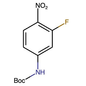 658700-15-3 | tert-Butyl (3-fluoro-4-nitrophenyl)carbamate - Hoffman Fine Chemicals