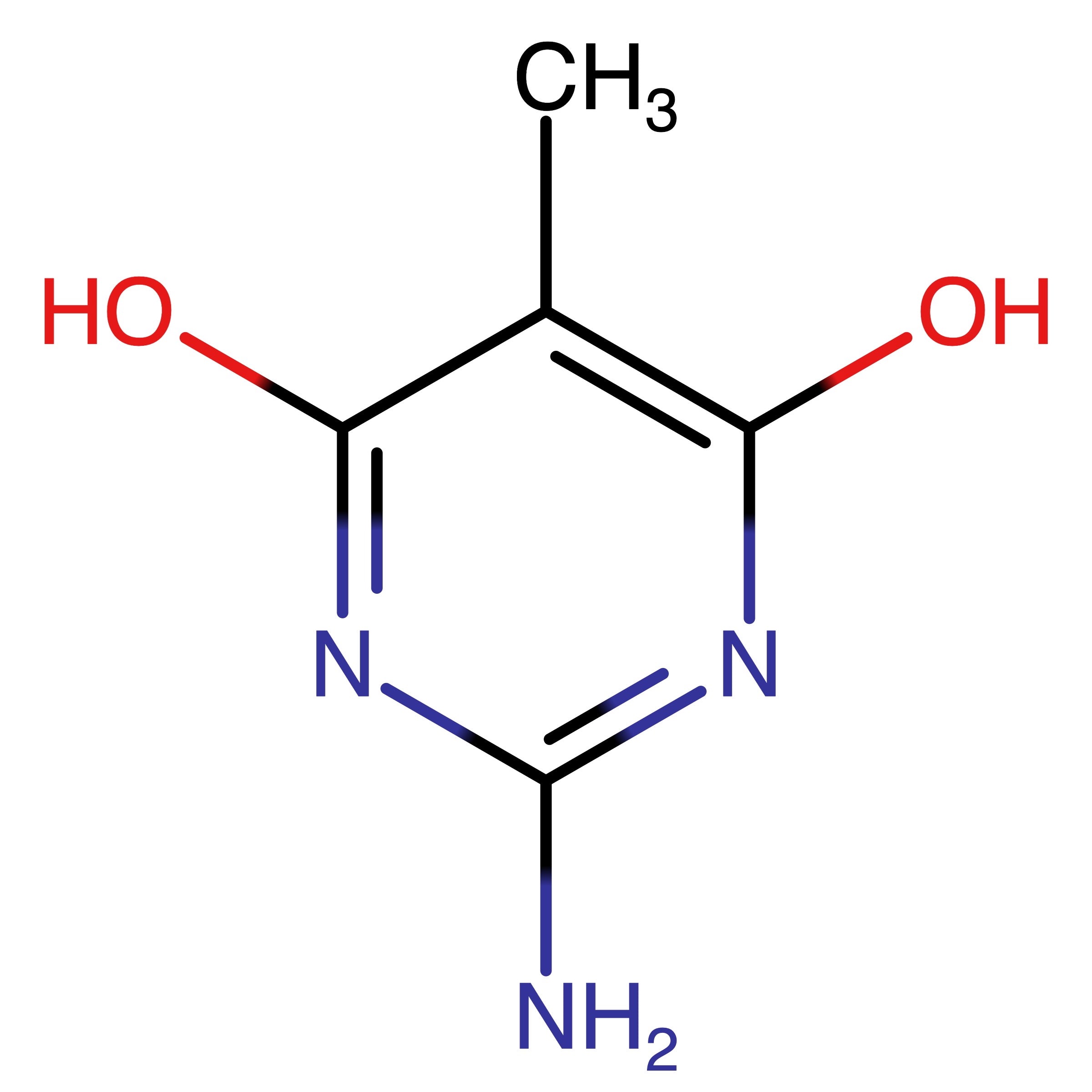 CAS RN 6627-65-2 | 2-Amino-5-methylpyrimidine-4,6-diol | MFCD00023257