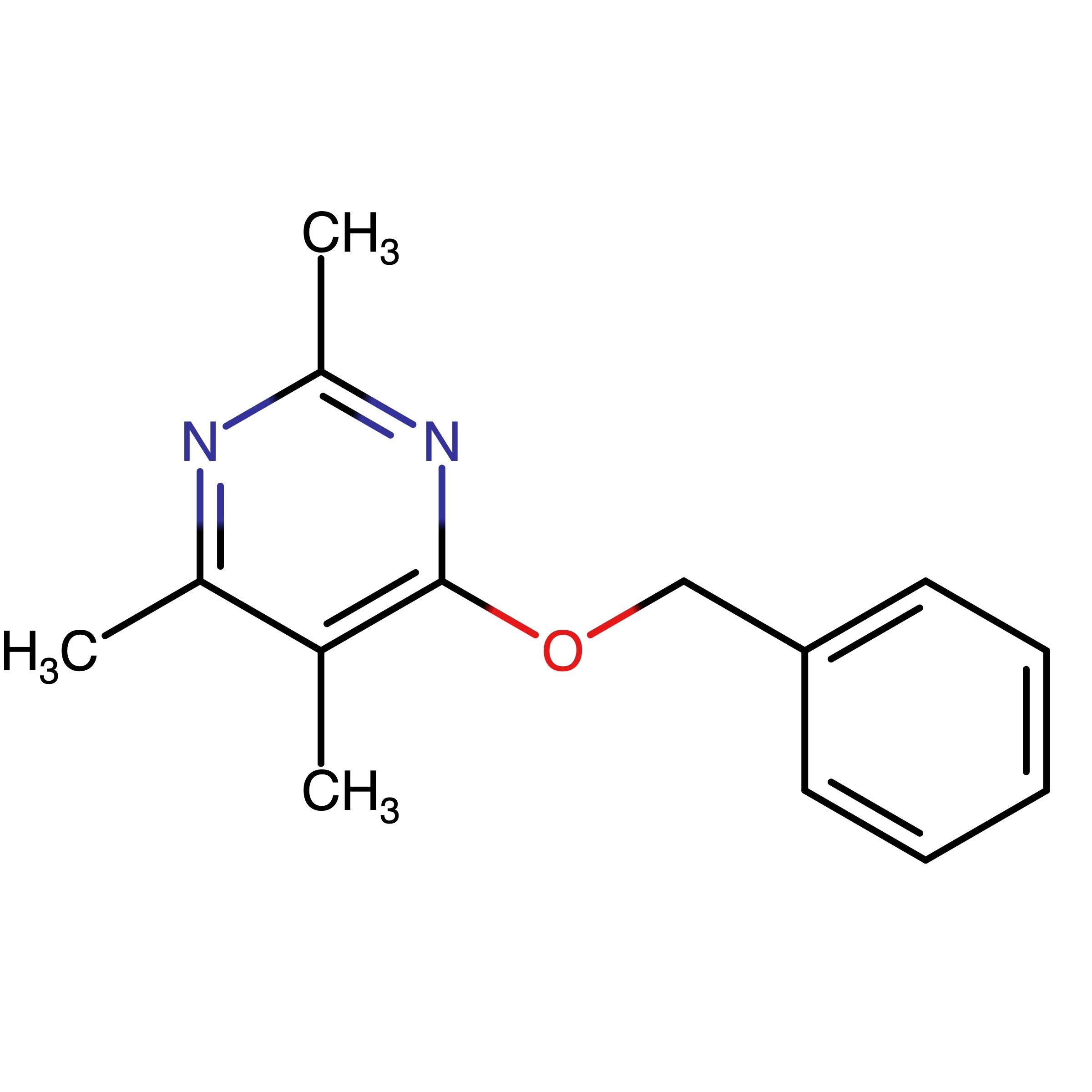 CAS RN 66742-87-8 | 4-Benzyloxy-2,5,6-trimethyl-pyrimidine
