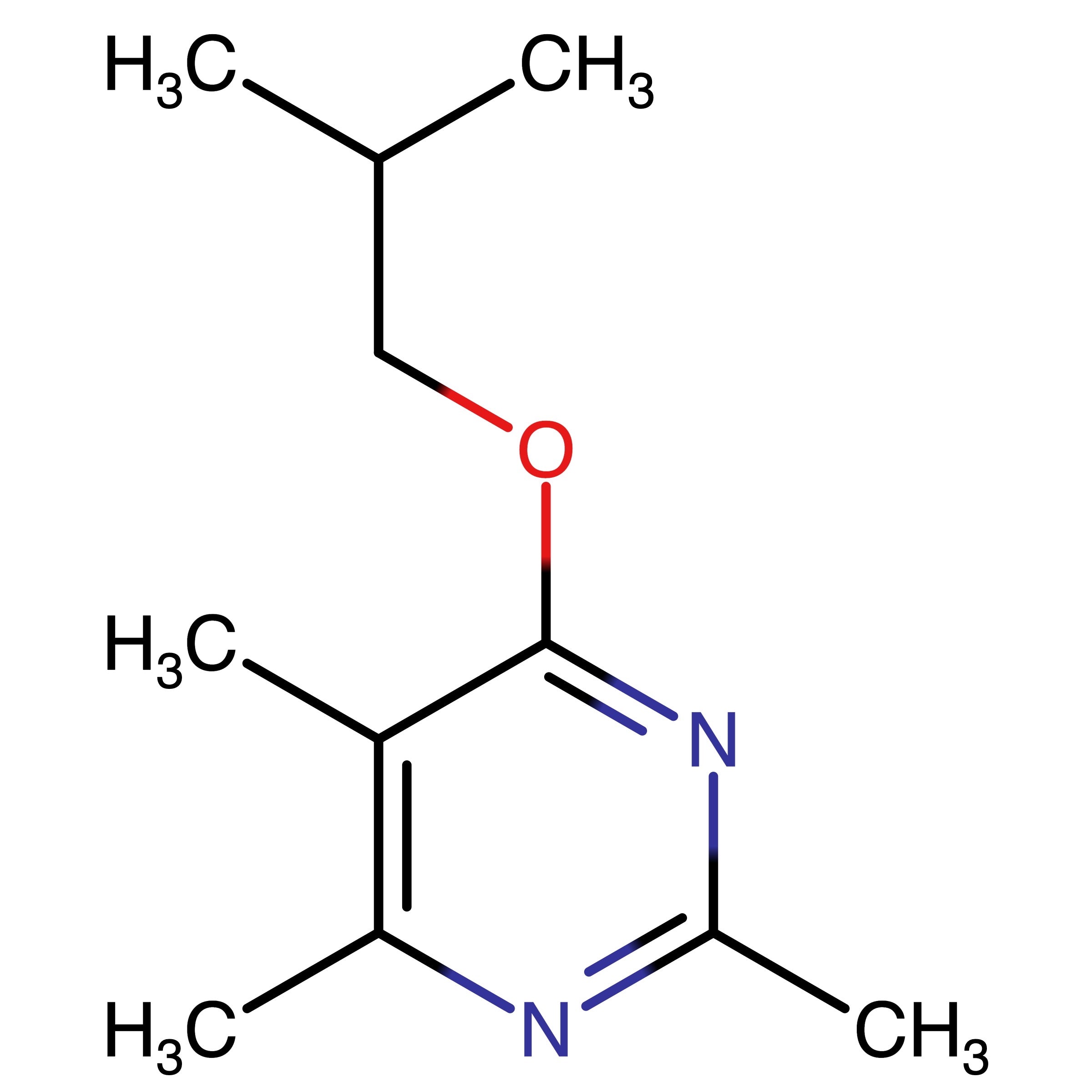 CAS RN 66742-88-9 | 2,4,5-Trimethyl-6-(2-methylpropoxy)pyrimidine