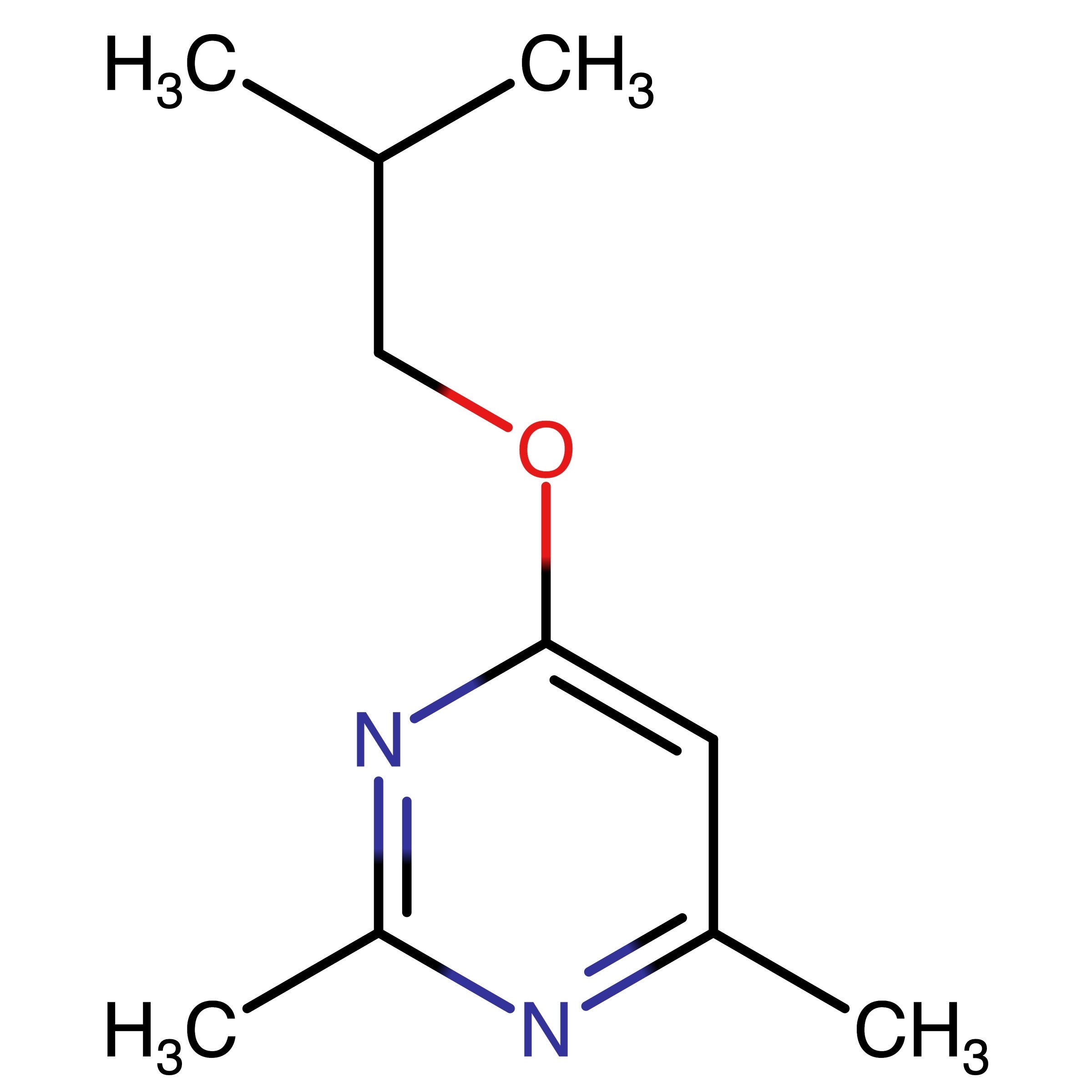 CAS RN 66742-96-9 | 4-Isobutoxy-2,6-dimethyl-pyrimidine