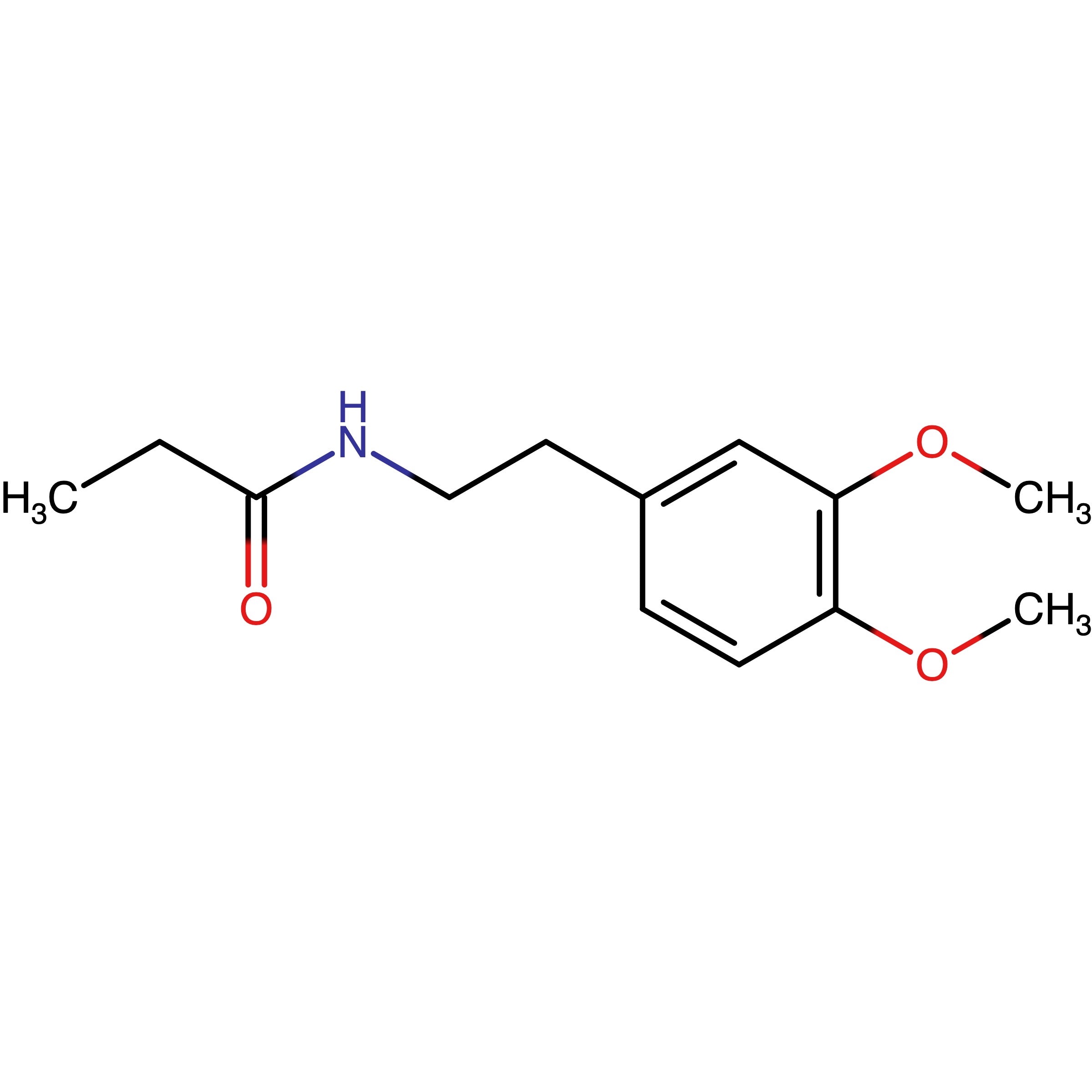 CAS RN 67191-53-1 | N-[2-(3,4-Dimethoxyphenyl)ethyl]propionamide | MFCD00195603