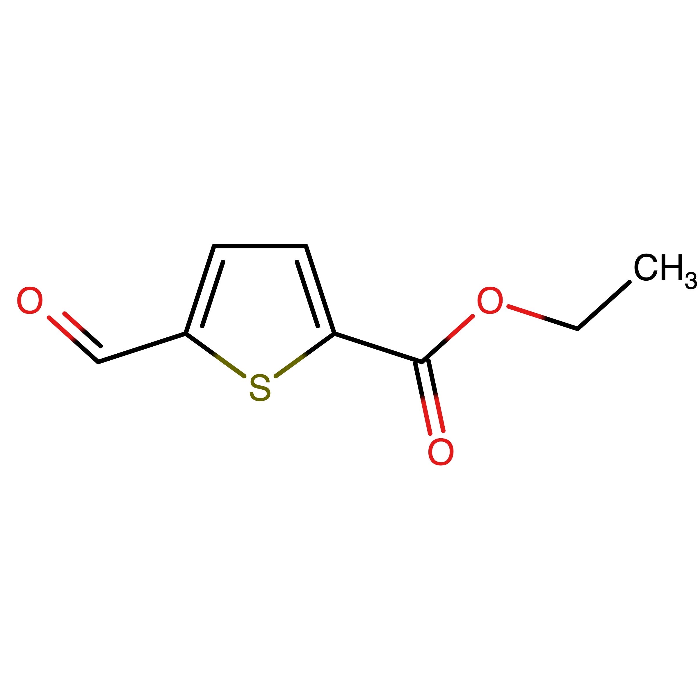 CAS RN 67808-65-5 | Ethyl 5-formylthiophene-2-carboxylate | MFCD21608020