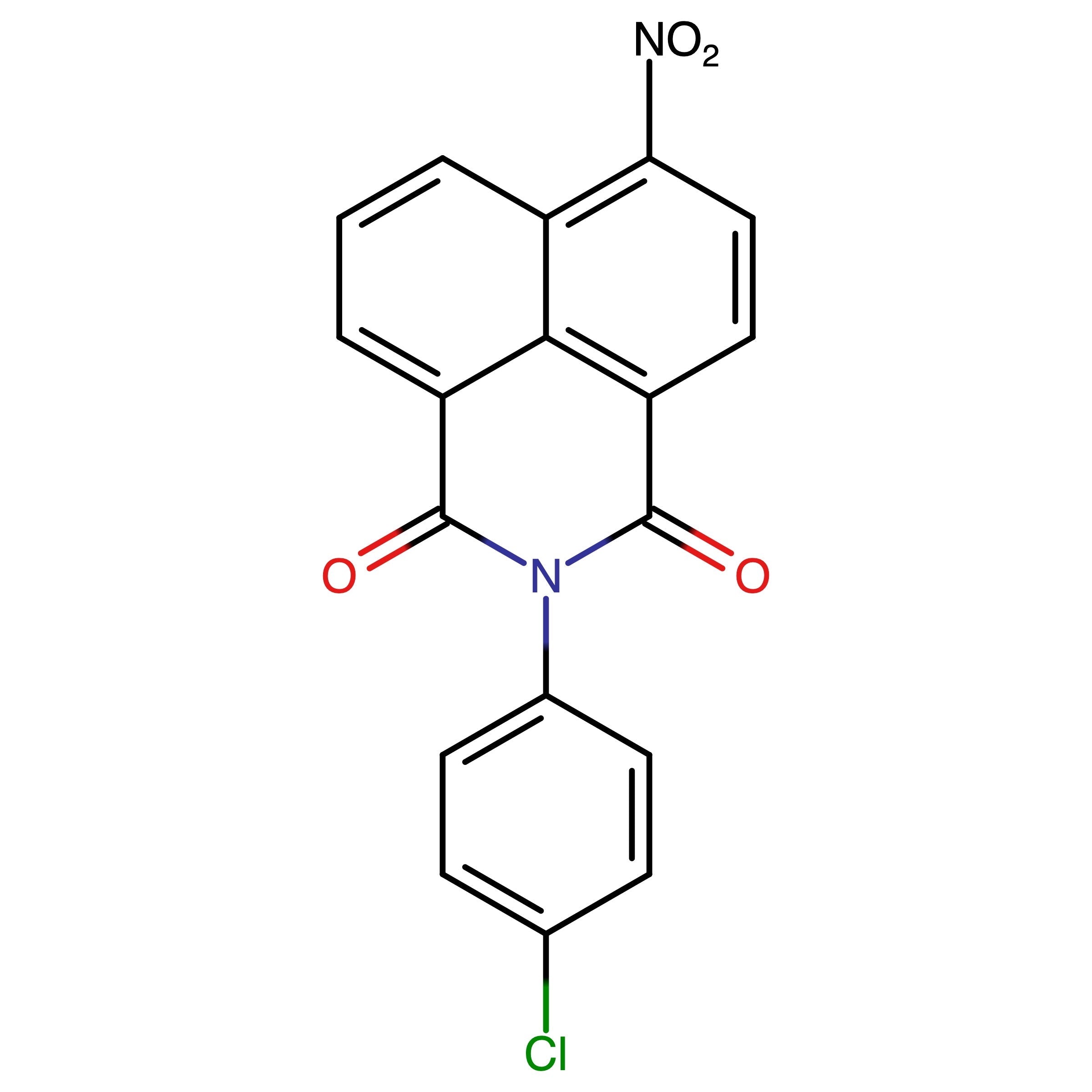 CAS RN 67972-19-4 | 2-(4-Chloro-phenyl)-6-nitro-benz[de]isoquinoline-1,3-dione