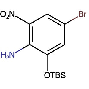 CAS 639084-14-3 | 2-((tert-Butyldimethylsilyl)oxy)-6-nitroaniline