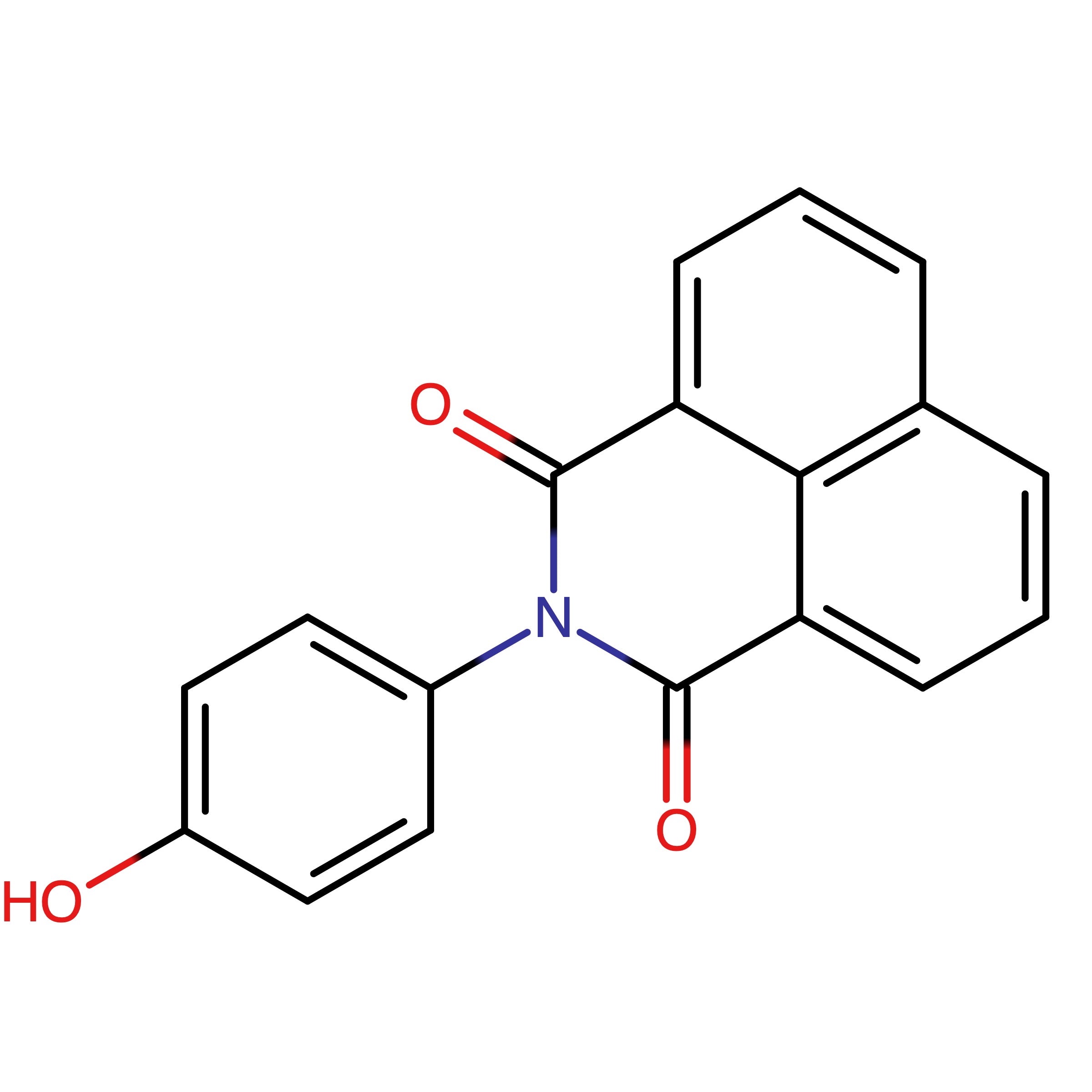 CAS RN 6914-99-4 | 2-(4-Hydroxyphenyl) -1H-benzo[de]isoquinoline-1,3(2H)-dione | MFCD00539982