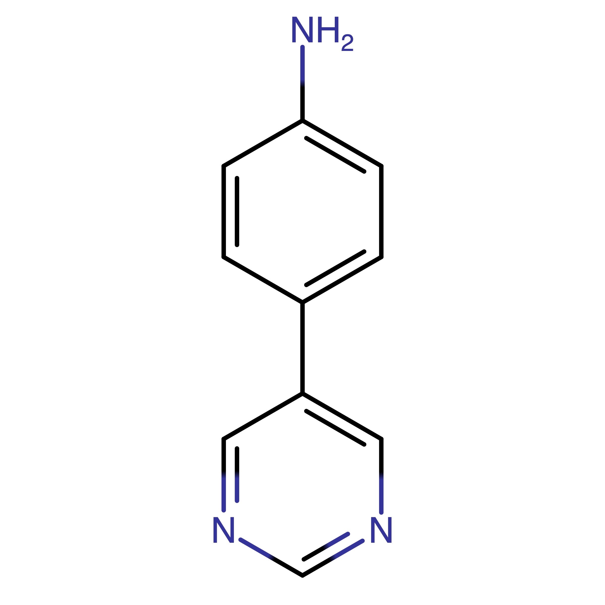 CAS RN 69491-60-7 | 4-(Pyrimidin-5-yl)aniline | MFCD06802518
