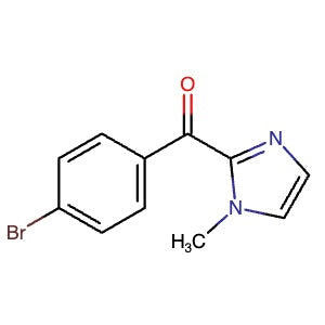 698355-62-3 | (4-Bromophenyl)(1-methyl-1H-imidazol-2-yl)methanone - Hoffman Fine Chemicals