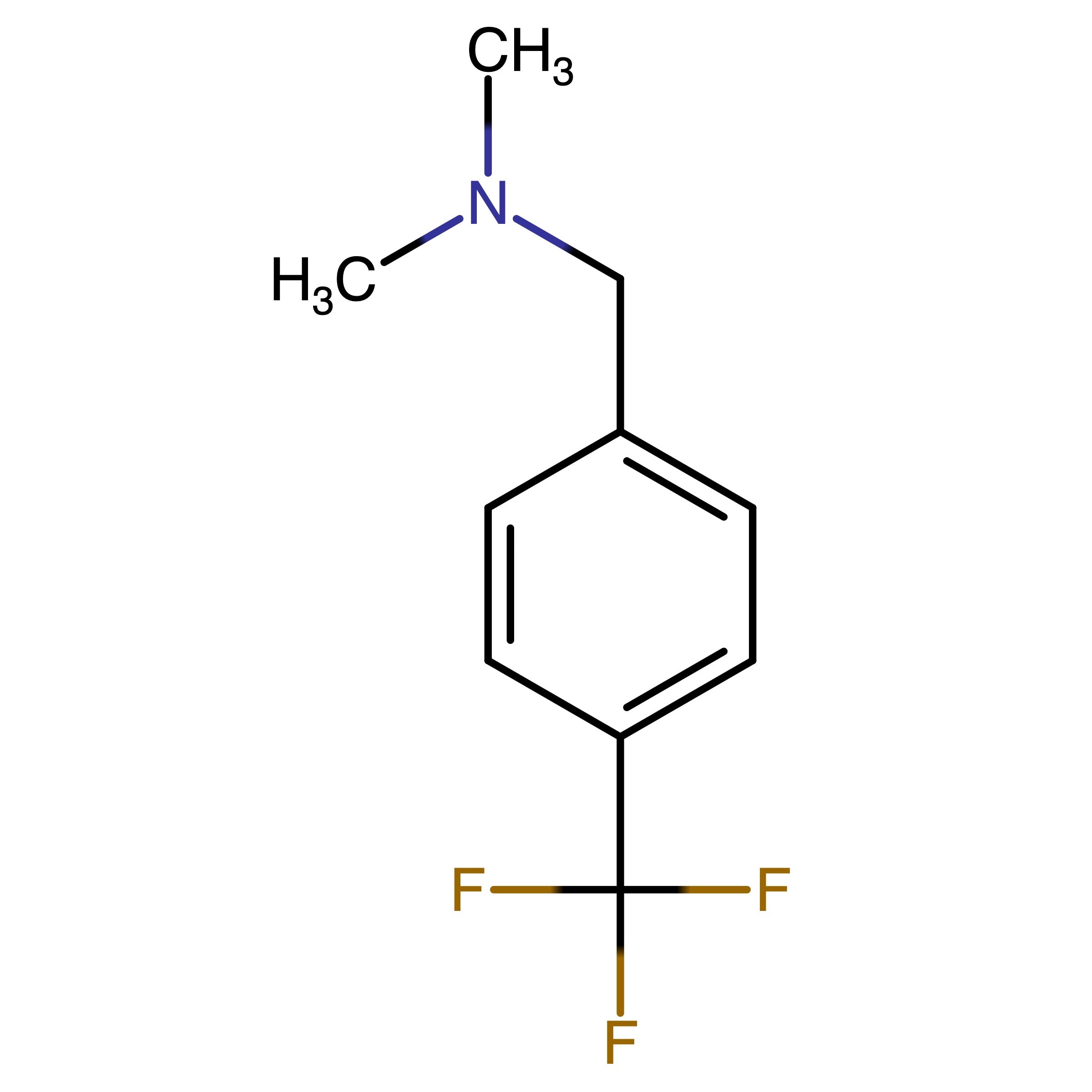 CAS RN 71740-33-5 | N,N-Dimethyl-1-(4-(trifluoromethyl)phenyl)methanamine