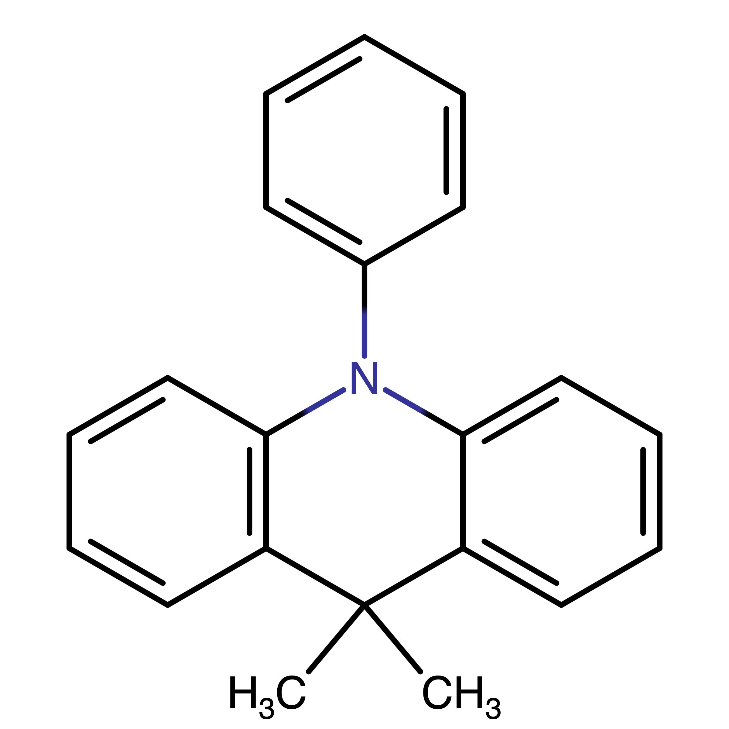 CAS RN 717880-39-2 | Name: 9,9-Dimethyl-10-phenyl-9,10-dihydroacridine | MDL: MFCD01851187