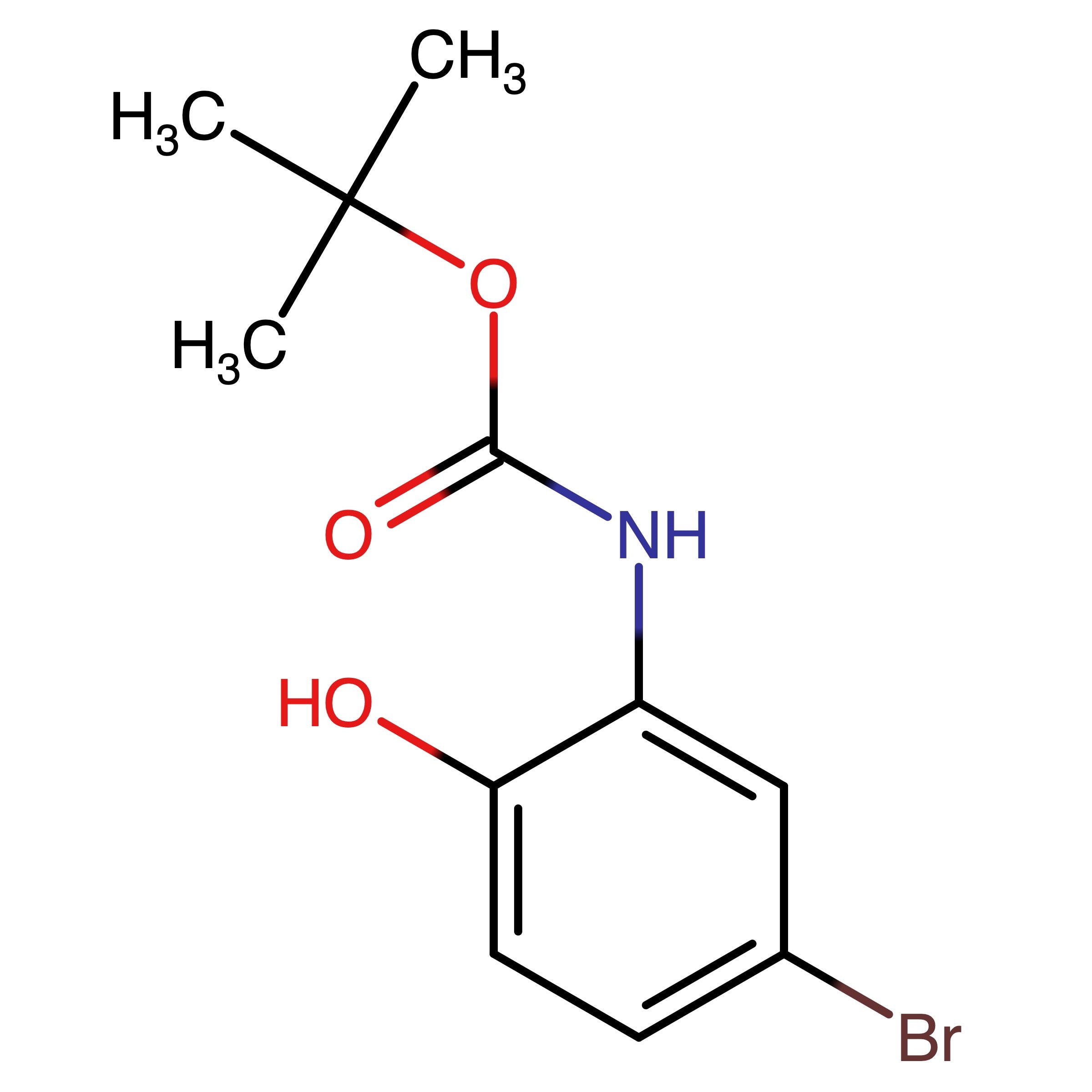 CAS RN 719310-30-2 | tert-Butyl (5-bromo-2-hydroxyphenyl)carbamate | MFCD16660147