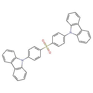 733038-89-6 | 9,9'-(Sulfonylbis(4,1-phenylene))bis(9H-carbazole) - Hoffman Fine Chemicals