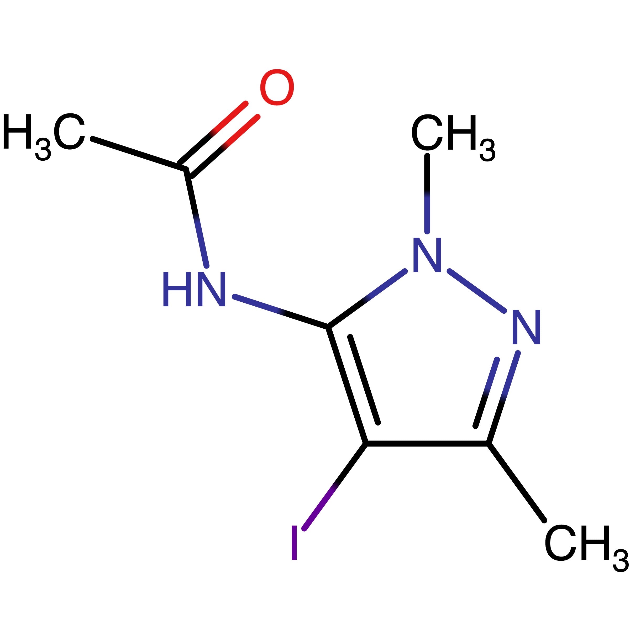 CAS RN 75092-22-7 | N-(4-Iodo-1,3-dimethyl-1H-pyrazol-5-yl)acetamide