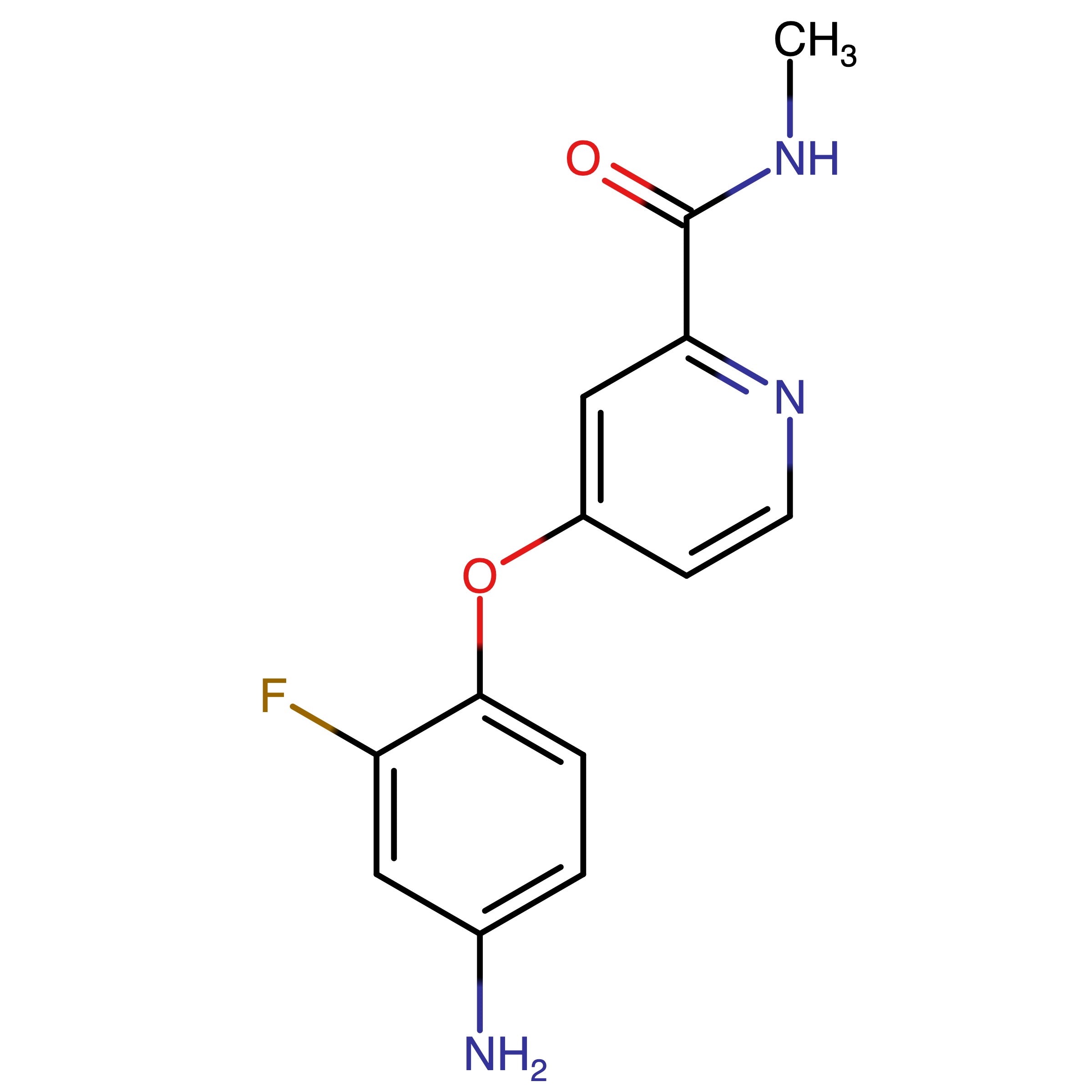 CAS RN 757251-42-6 | 4-(4-Amino-2-fluorophenoxy)-N-methylpyridine-2-carboxamide | MFCD12678203