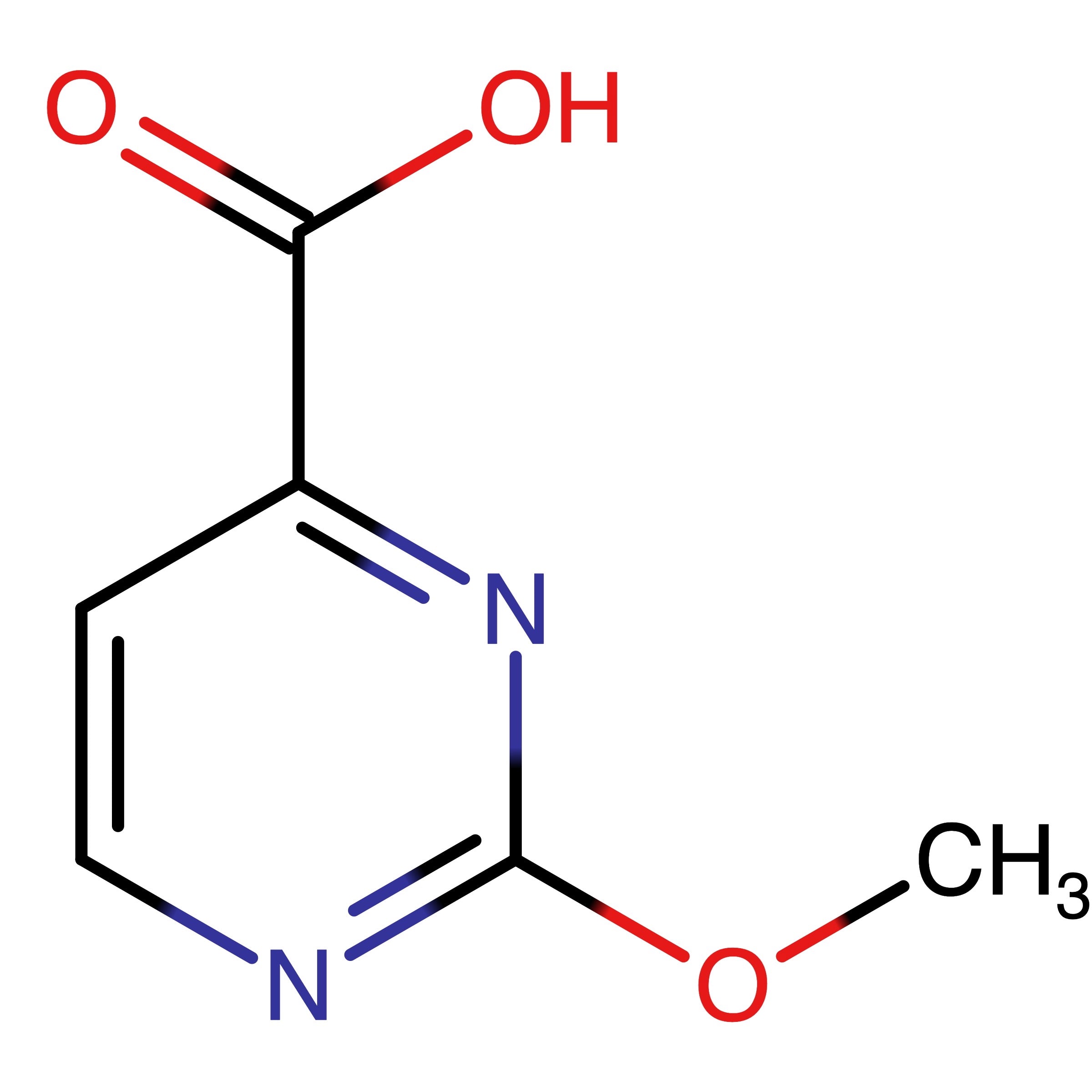 CAS RN 75825-60-4 | 2-Methoxypyrimidine-4-carboxylic acid | MFCD16657305