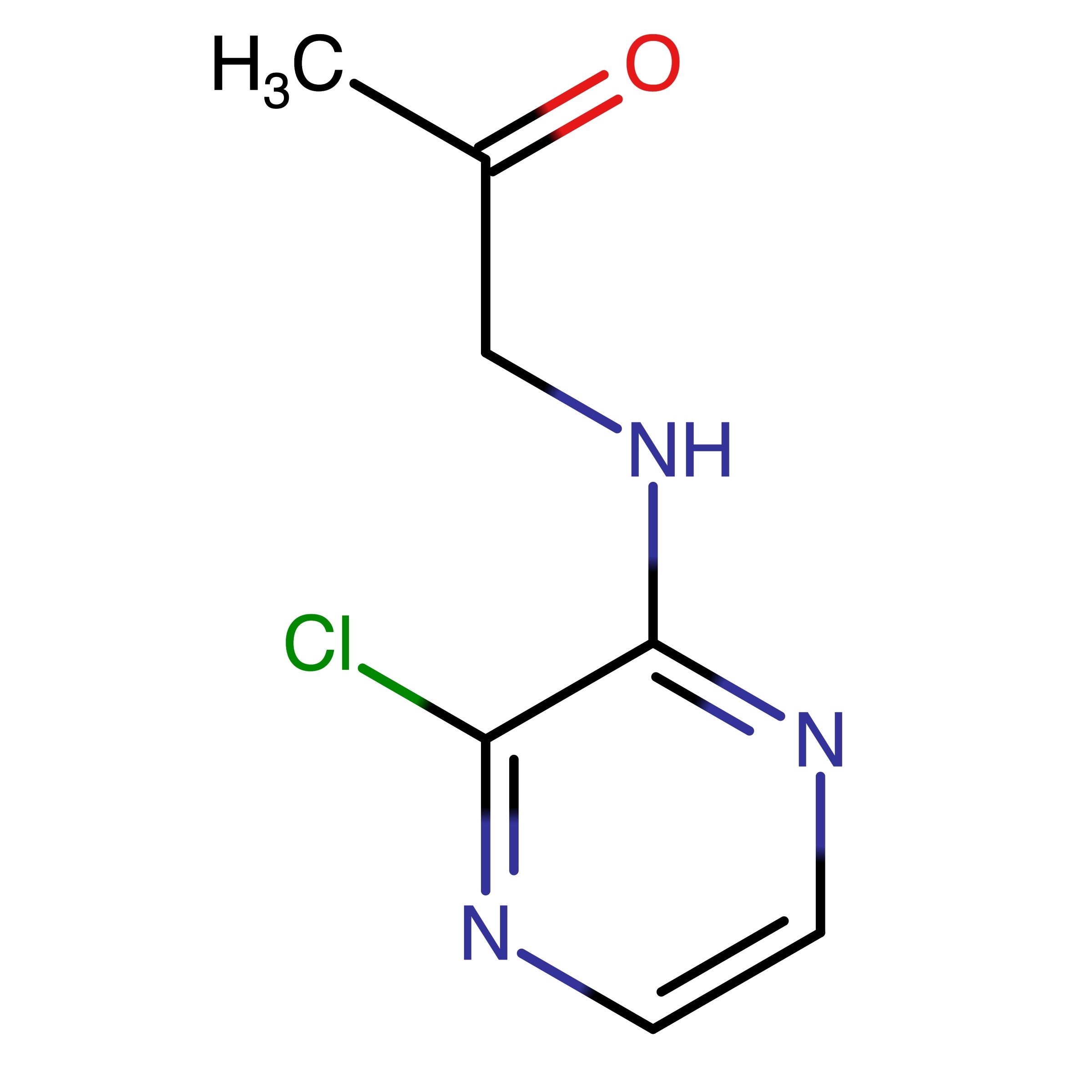 CAS RN 76537-37-6 | 1-((3-Chloropyrazin-2-yl)amino)propan-2-one