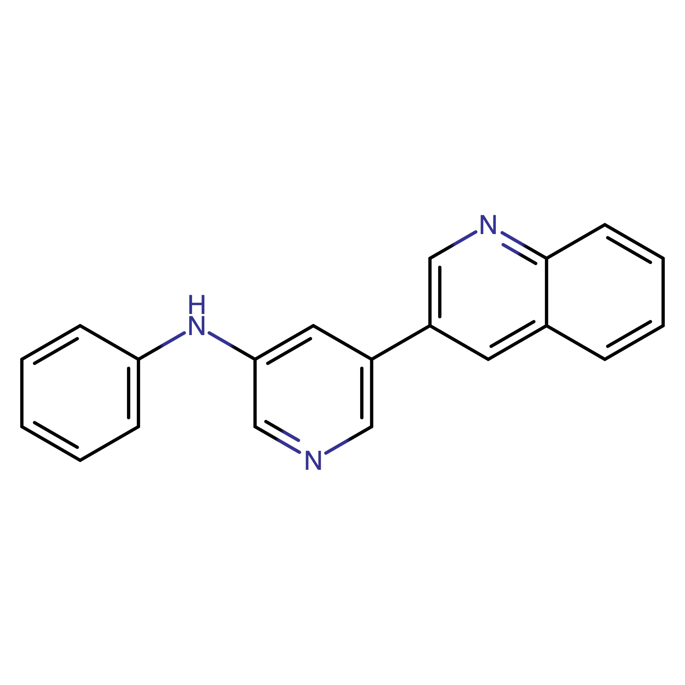 CAS RN 767342-25-6 | Phenyl-(5-quinolin-3-yl-pyridin-3-yl)-amine