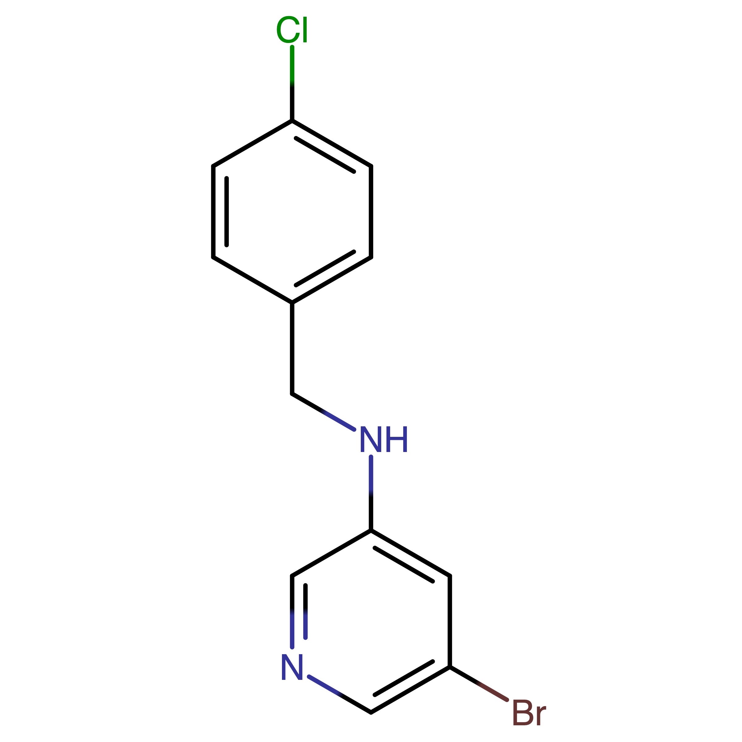 CAS RN 767342-26-7 | 5-Bromo-N-(4-chlorobenzyl)pyridin-3-amine