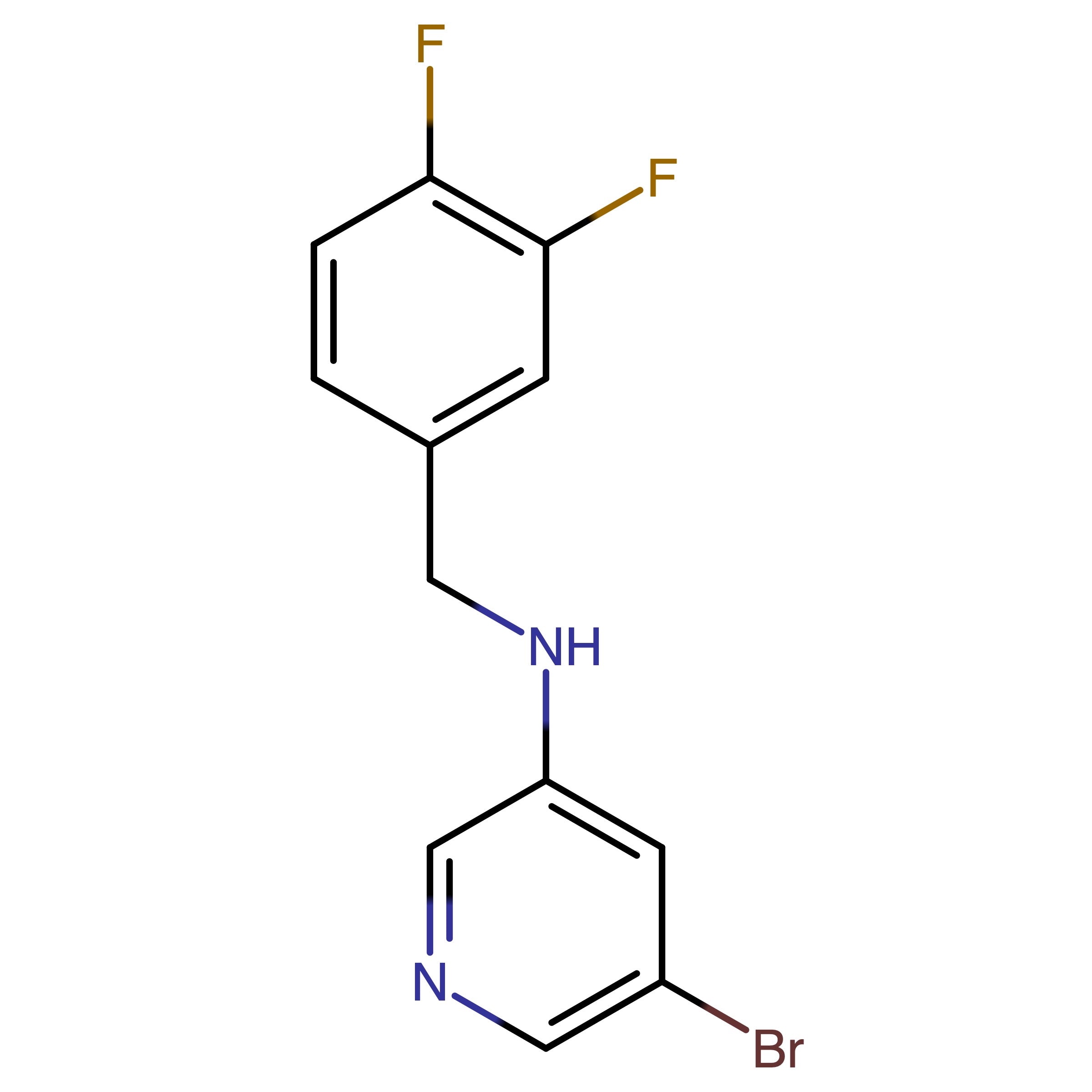 CAS RN 767342-28-9 | (5-Bromo-pyridin-3-yl)-(3,4-difluoro-benzyl)-amine
