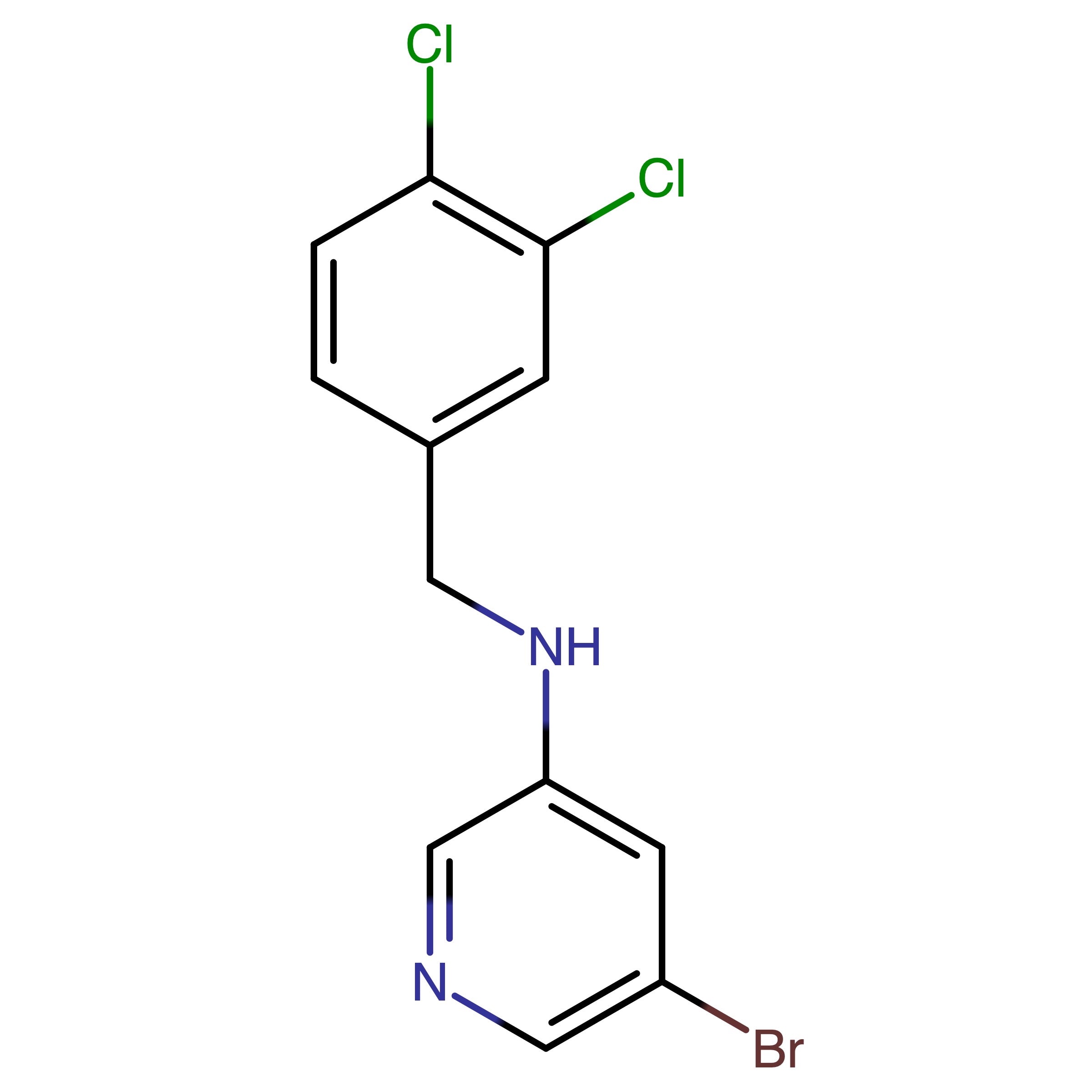 CAS RN 767342-29-0 | (5-Bromo-pyridin-3-yl)-(3,4-dichloro-benzyl)-amine