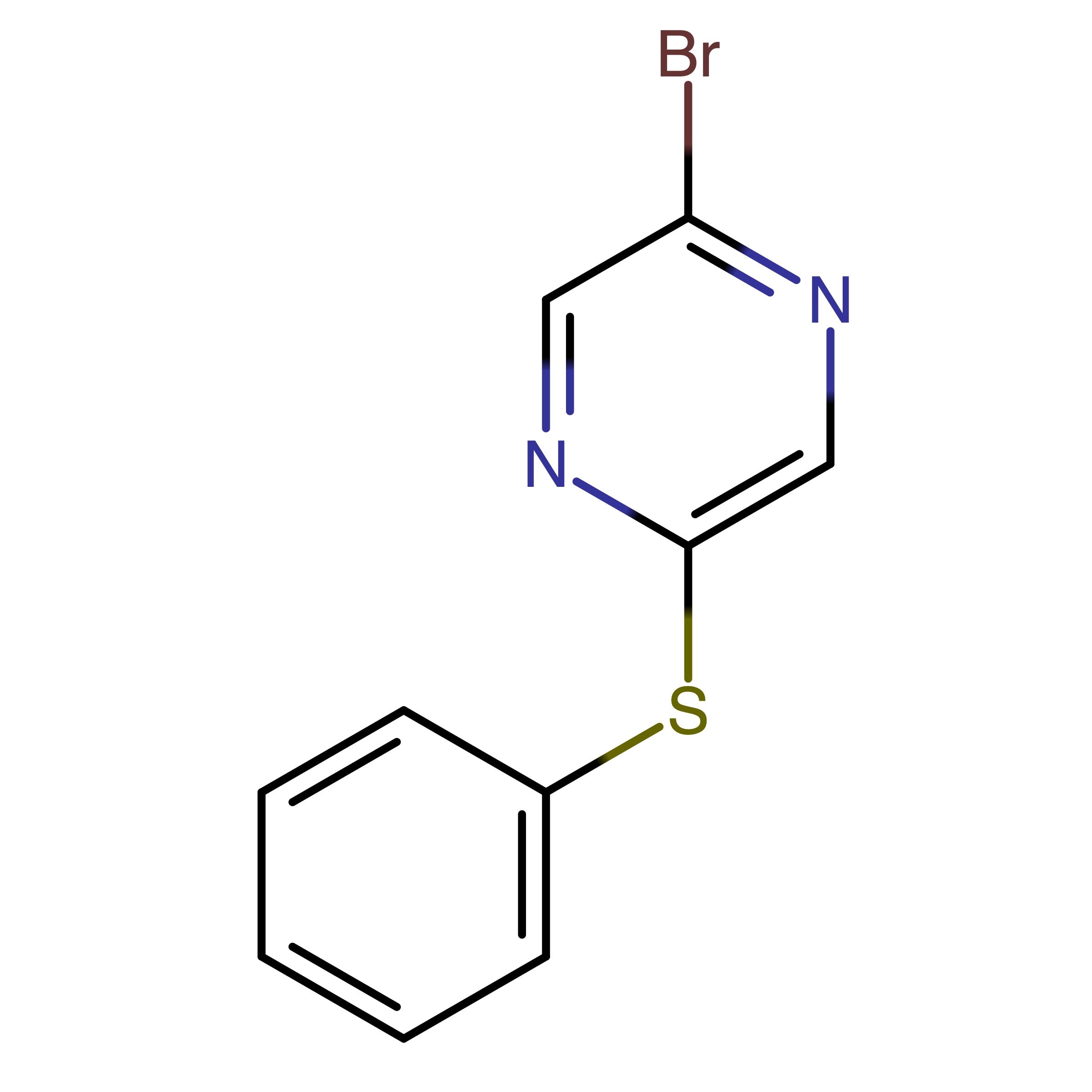 CAS RN 767342-33-6 | 2-Bromo-5-phenylsulfanyl-pyrazine