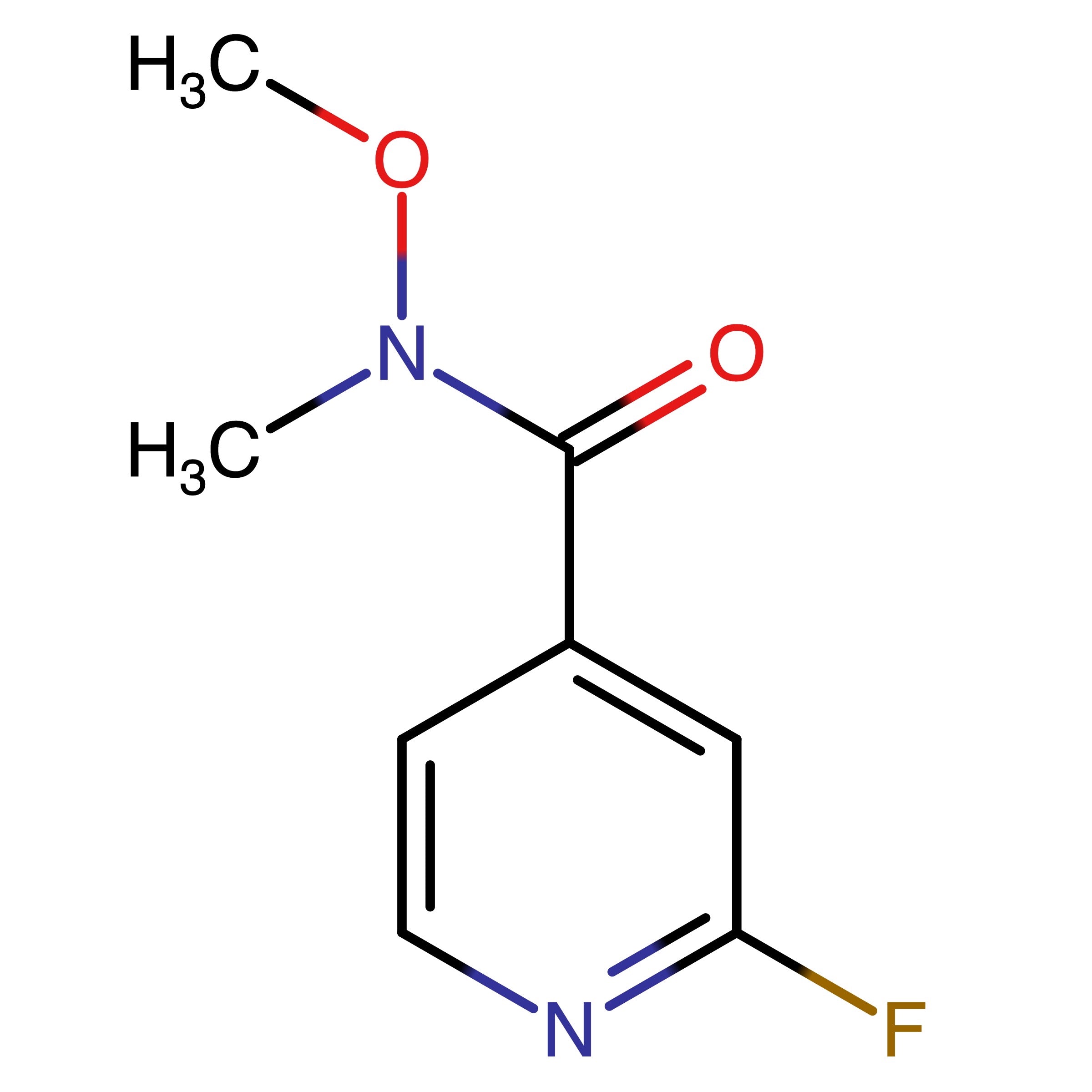 CAS RN 774238-83-4 | 2-Fluoro-N-methoxy-N-methylisonicotinamide | MFCD14618554
