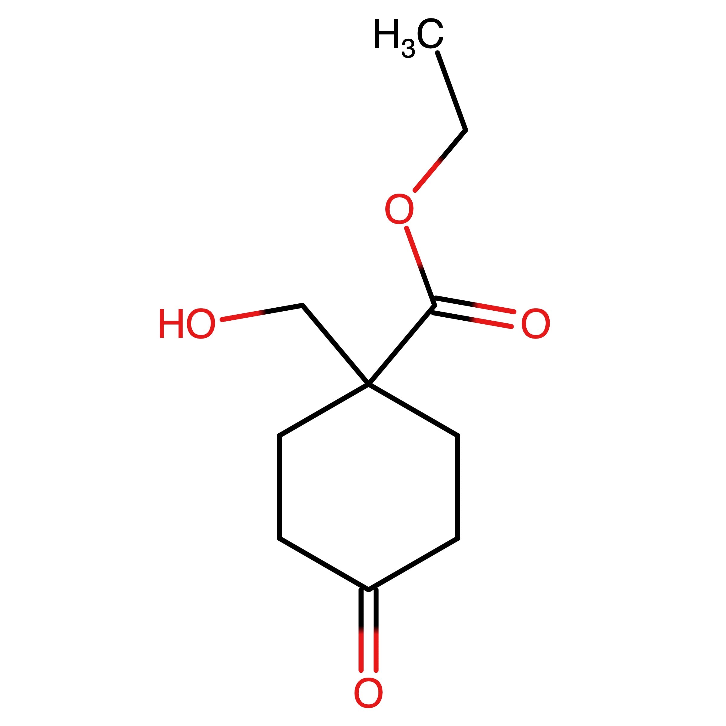 CAS RN 78461-66-2 | Ethyl 1-(hydroxymethyl)-4-oxocyclohexane-1-carboxylate | MFCD30802884