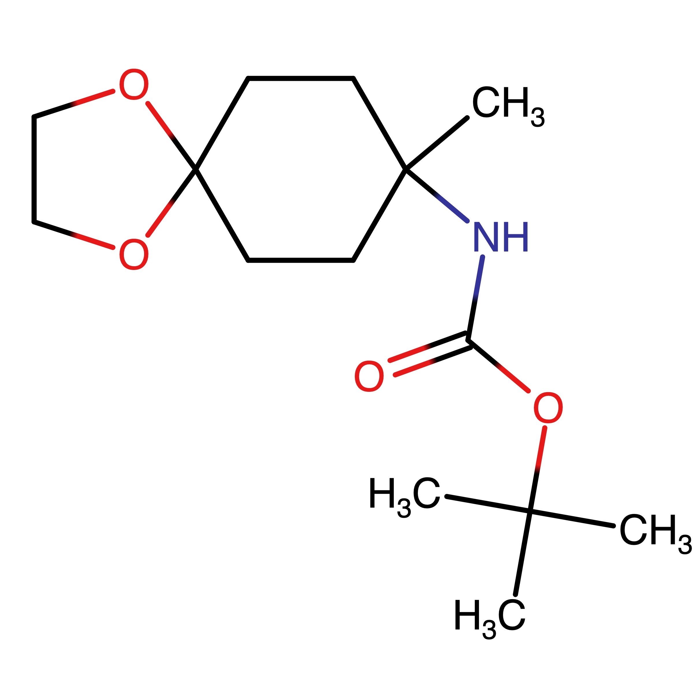 CAS RN 792913-82-7 | tert-Butyl 8-methyl-1,4-dioxaspiro[4,5]decane-8-carbamate | MFCD22628806