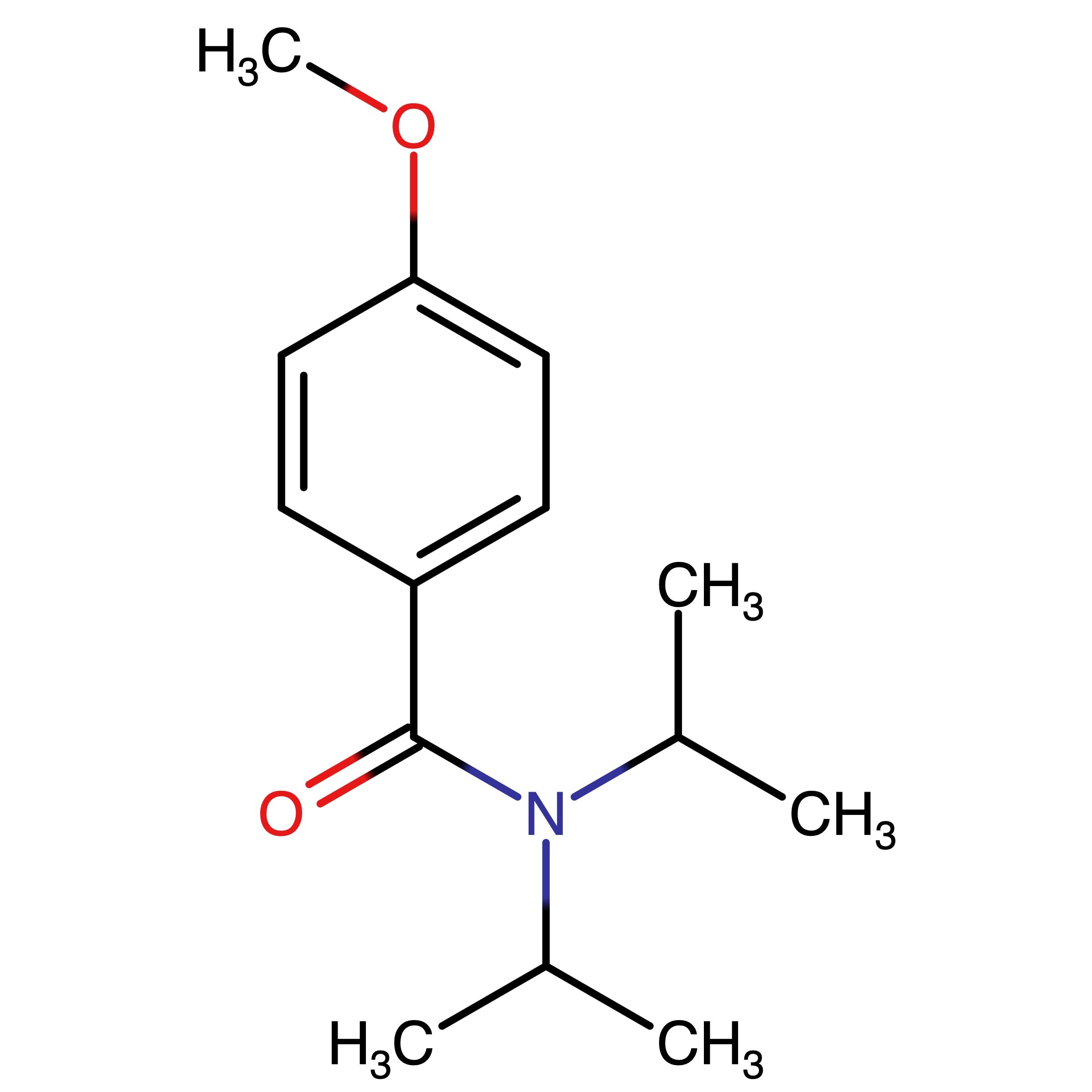 CAS RN 79606-43-2 | Name: N,N-Bis(propan-2-yl)-4-methoxybenzamide | MDL: MFCD01011474