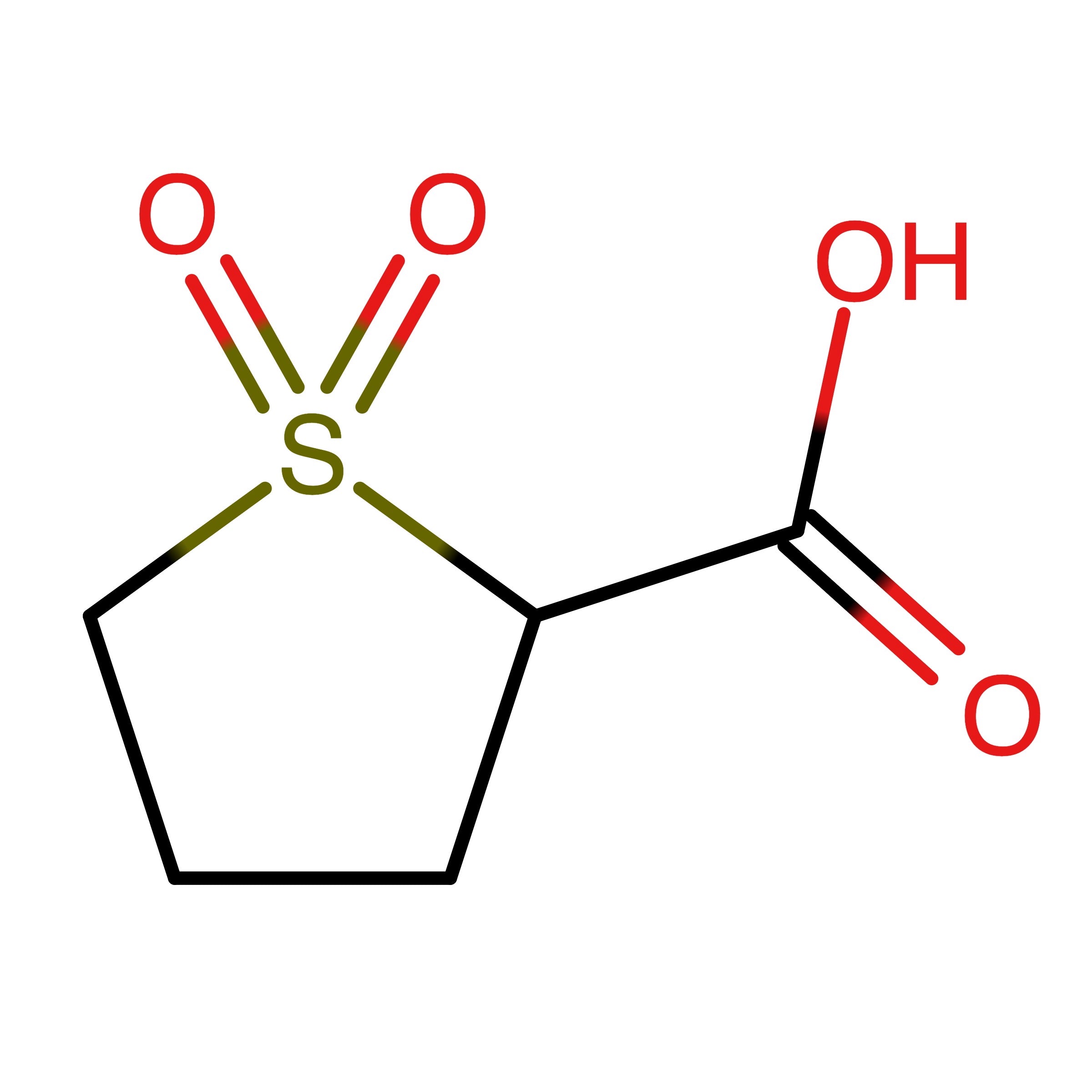 CAS RN 80548-40-9 | Tetrahydrothiophene-2-carboxylic acid 1,1-dioxide | MFCD20621123
