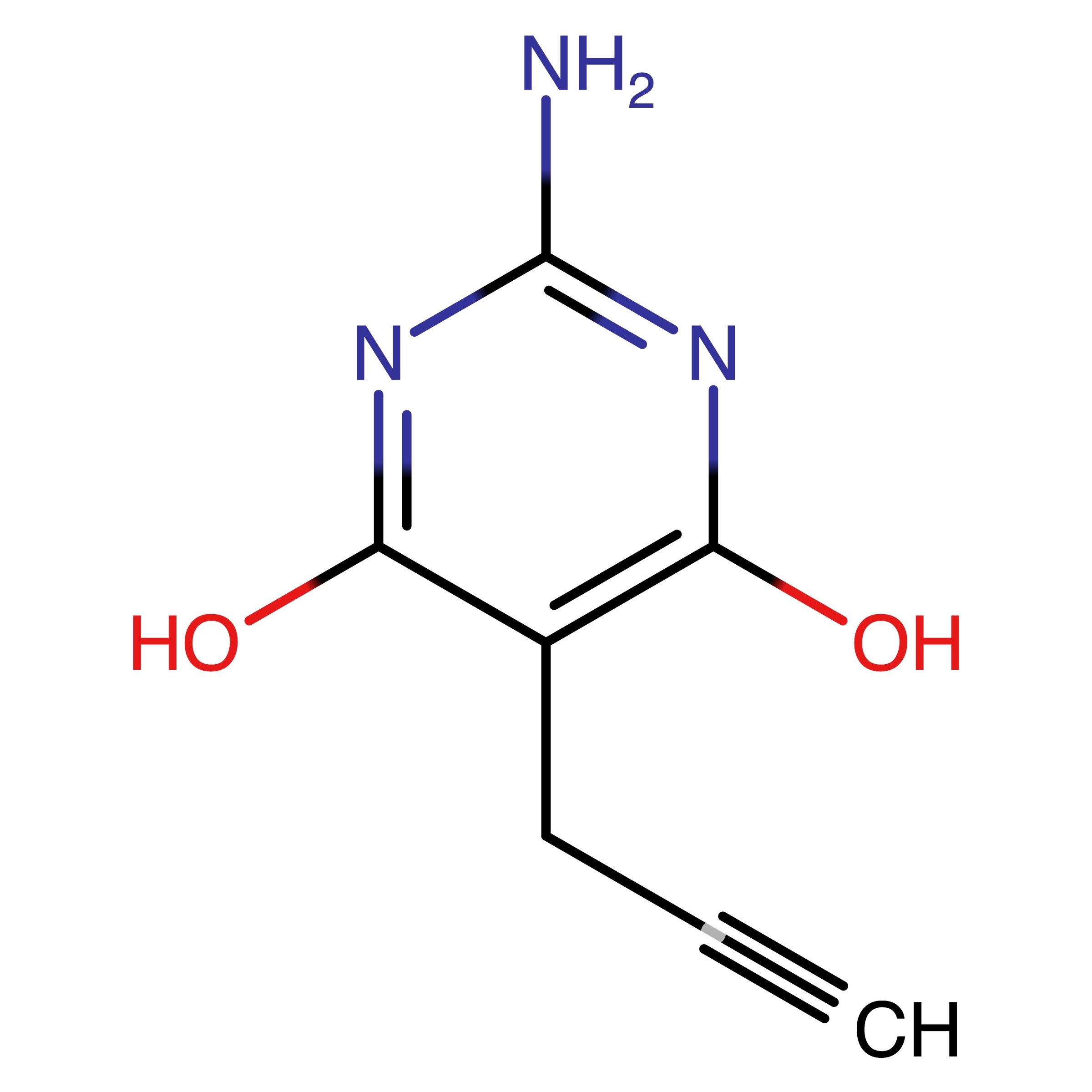 CAS RN 81887-04-9 | 2-Amino-5-(prop-2-yn-1-yl)pyrimidine-4,6-diol