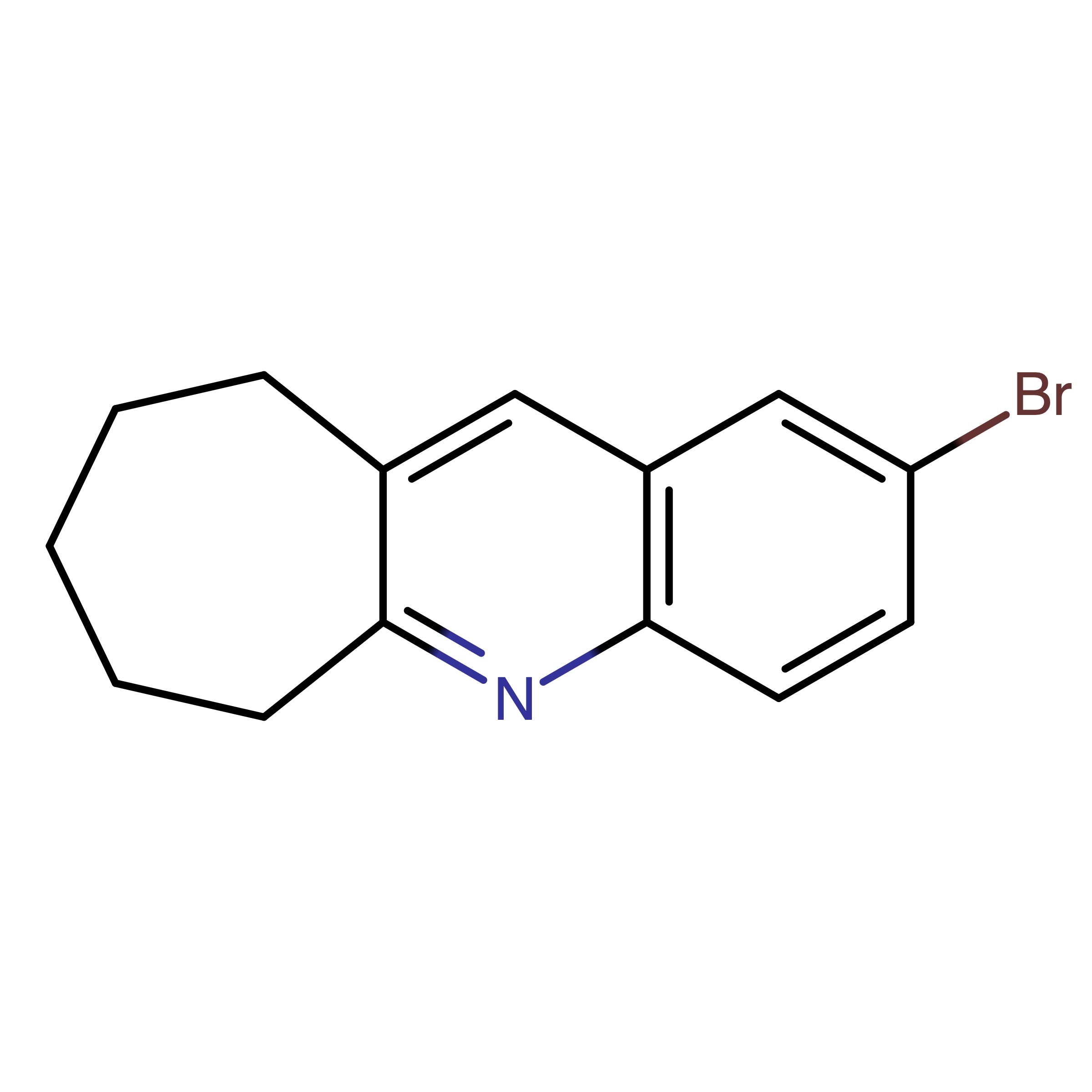 CAS RN 848170-37-6 | 2-bBromo-7,8,9,10-tetrahydro-6H-cyclohepta[b]quinoline