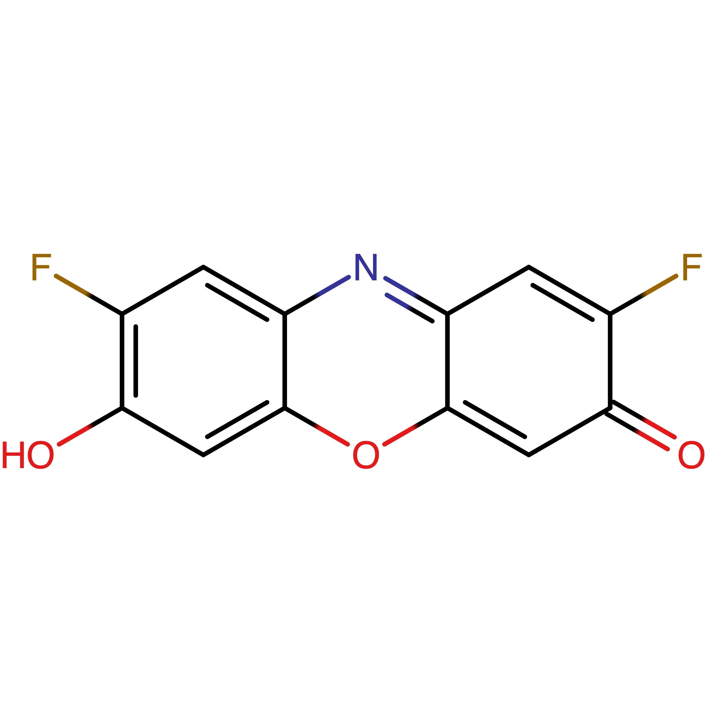 CAS RN 851128-95-5 | 2,8-Difluoro-7-hydroxy-3H-phenoxazin-3-one