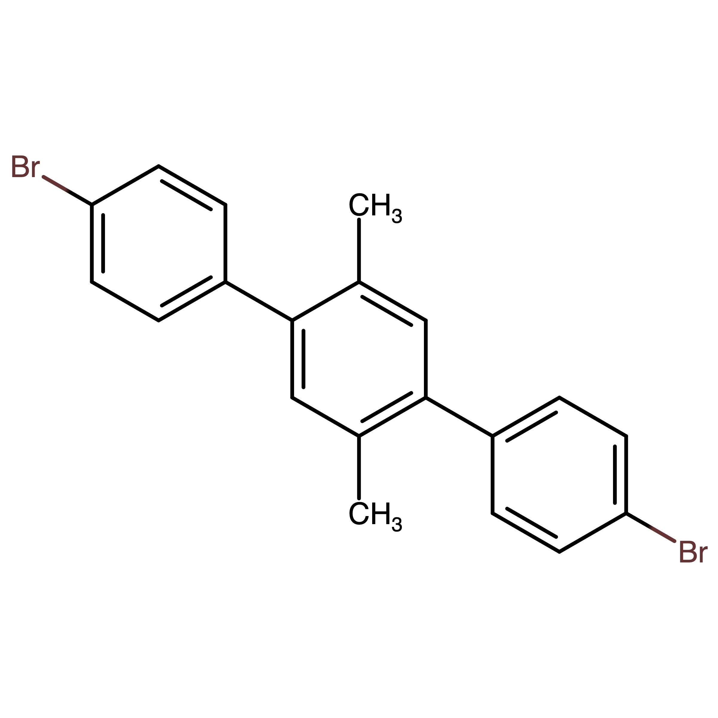 CAS RN 853234-55-6 | 1,4-Bis(4-bromophenyl)-2,5-dimethylbenzene | MFCD11855950