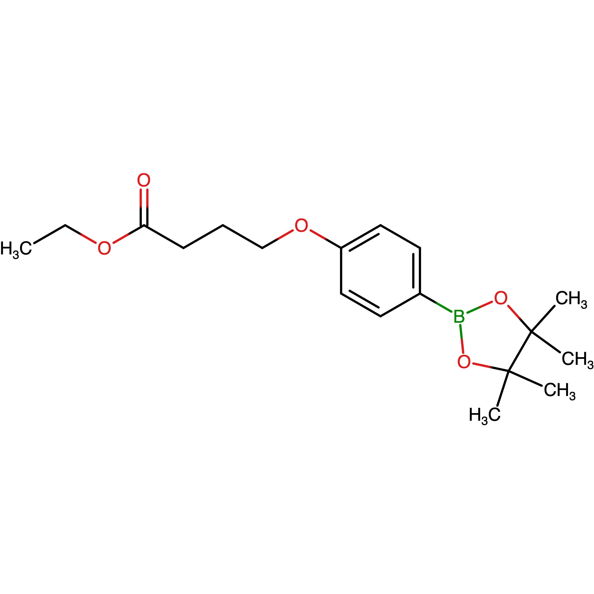 859169-90-7 | 4-[4-(4,4,5,5-Tetramethyl-1,3,2-dioxaborolan-2-yl)phenoxy]butyric acid ethyl ester