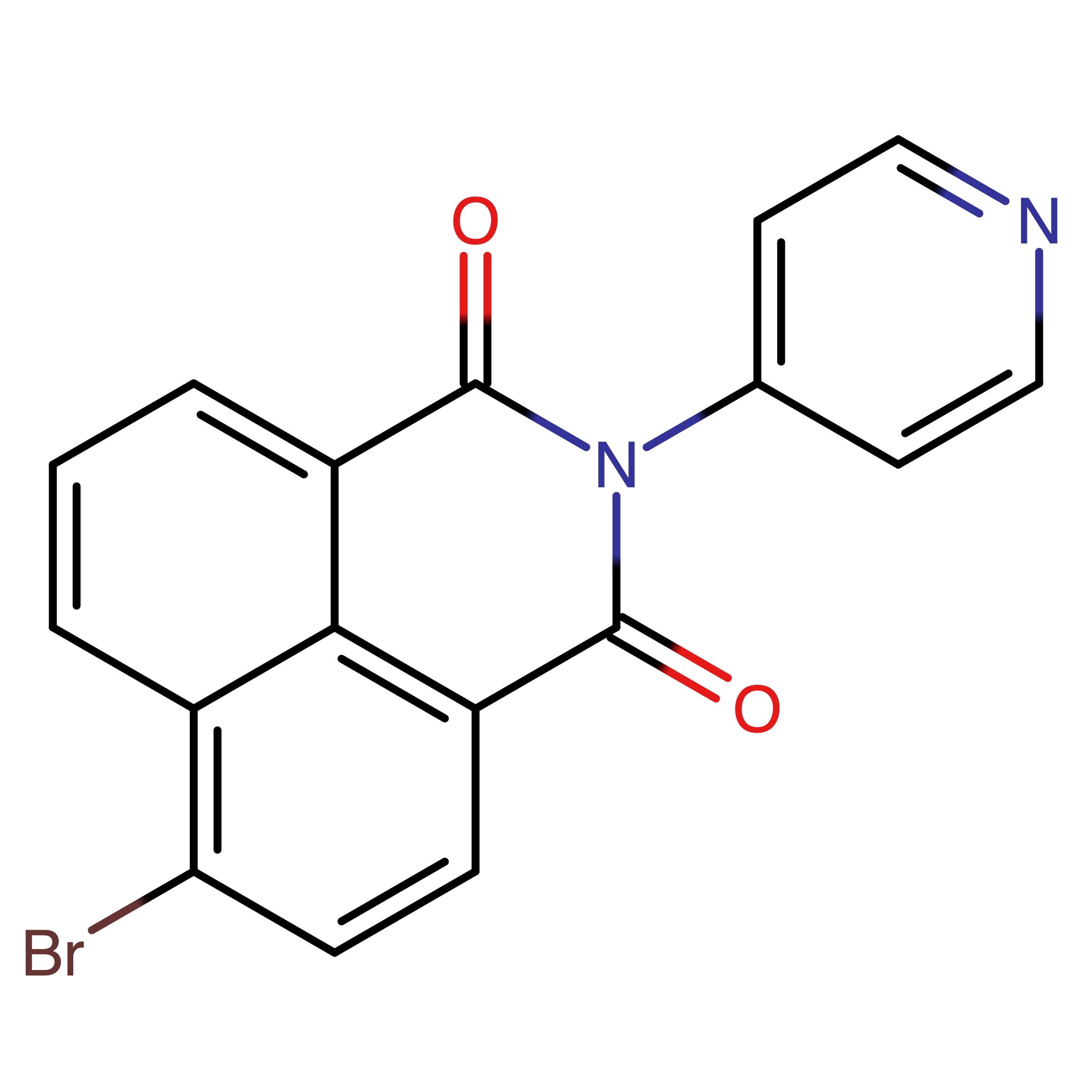 CAS RN 860018-16-2 | 4-Bromo-N-(4-pyridyl)-1,8-naphthalimide