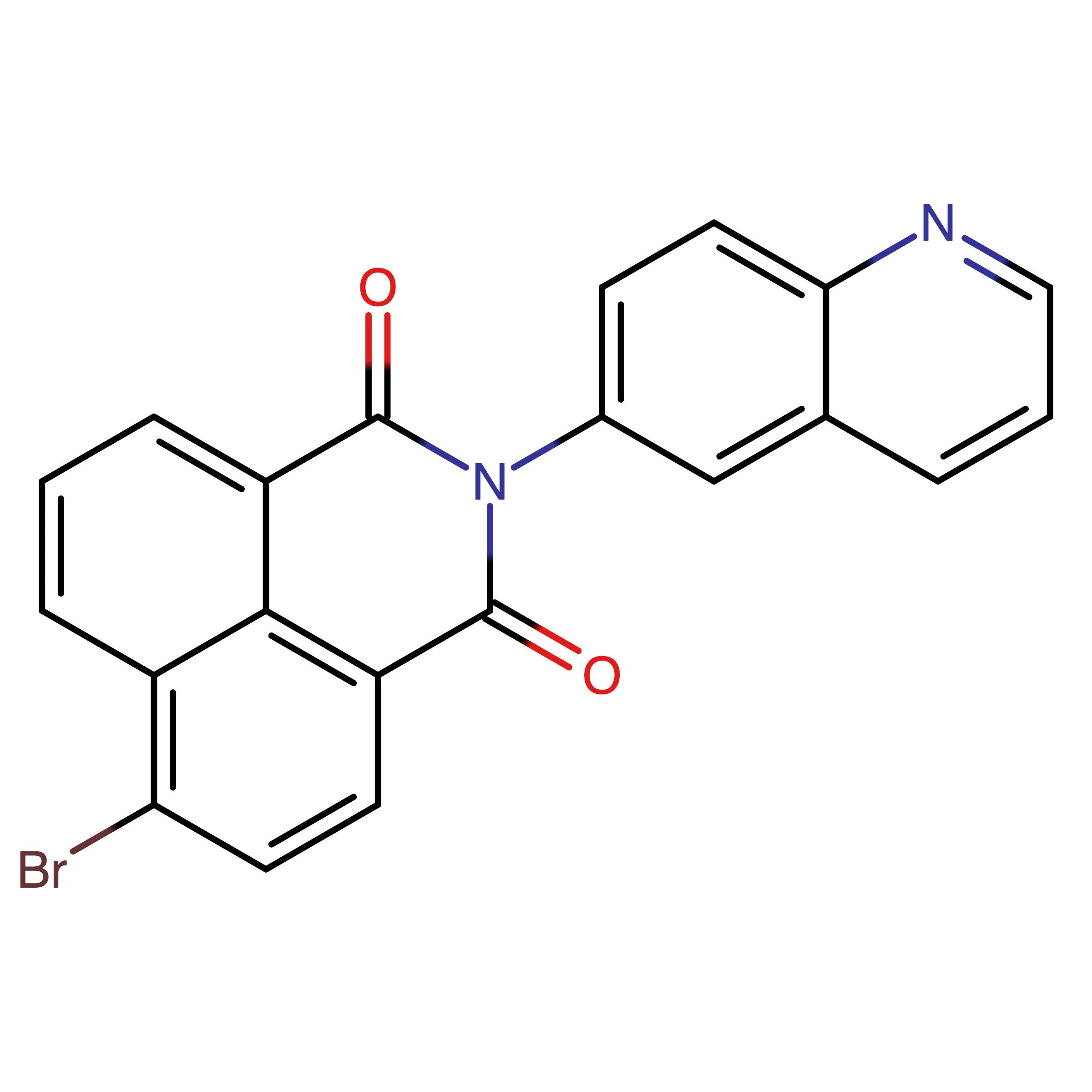 CAS RN 860018-22-0 | 4-Bromo-N-(6-quinolinyl)-1,8-naphthalimide