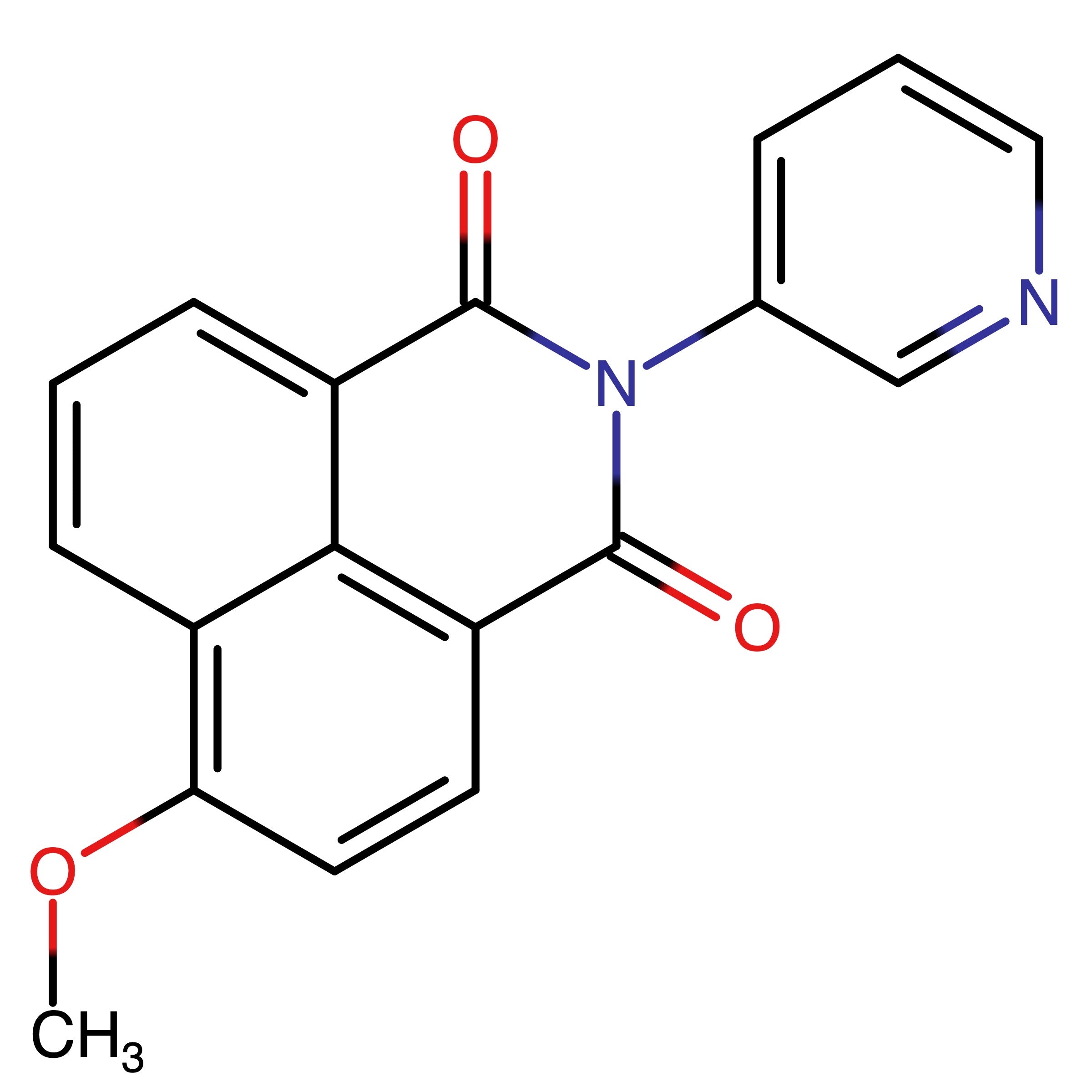 CAS RN 860018-23-1 | 4-Methoxy-N-(3-pyridyl)-1,8-naphthalimide
