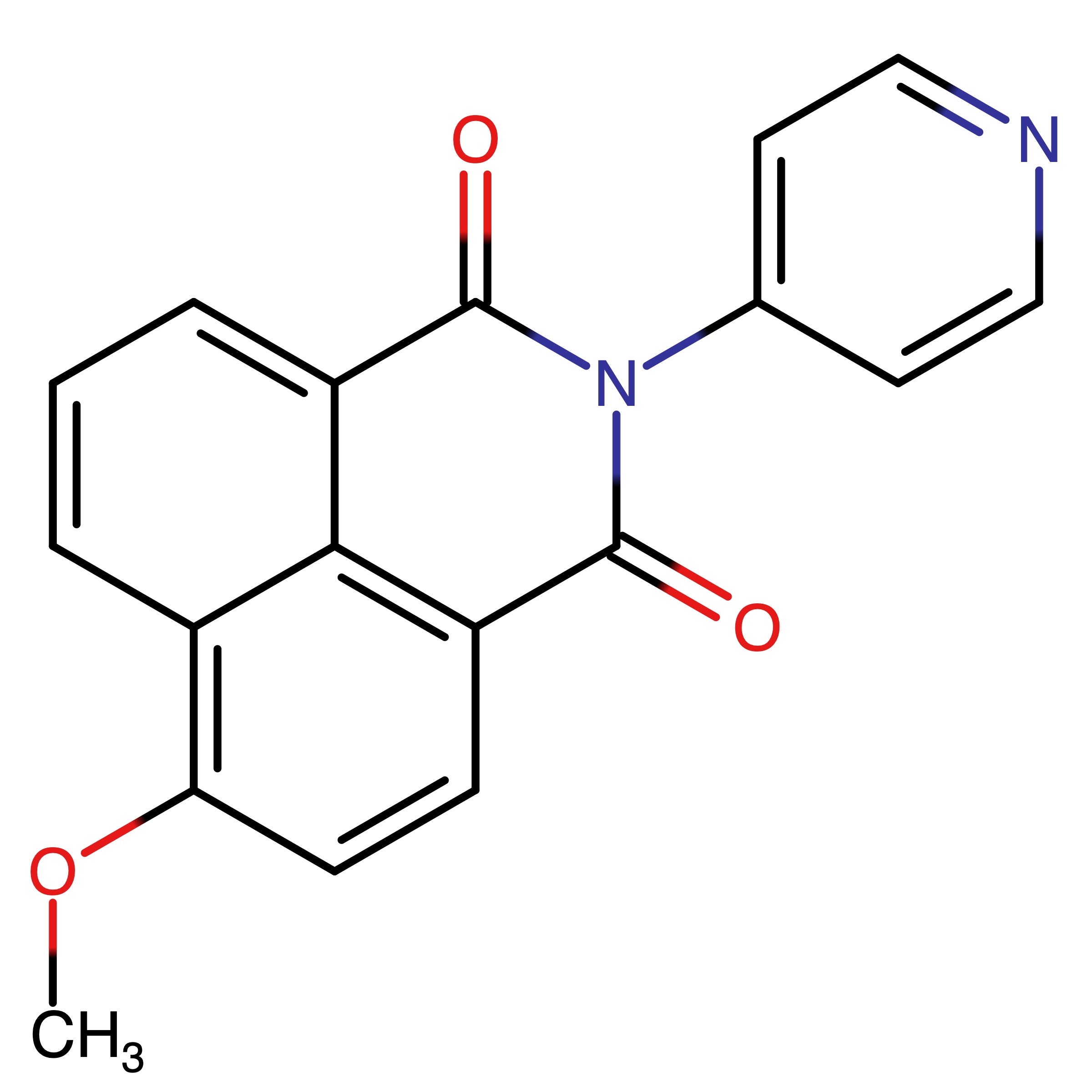 CAS RN 860018-24-2 | 4-Methoxy-N-(4-pyridyl)-1,8-naphthalimide