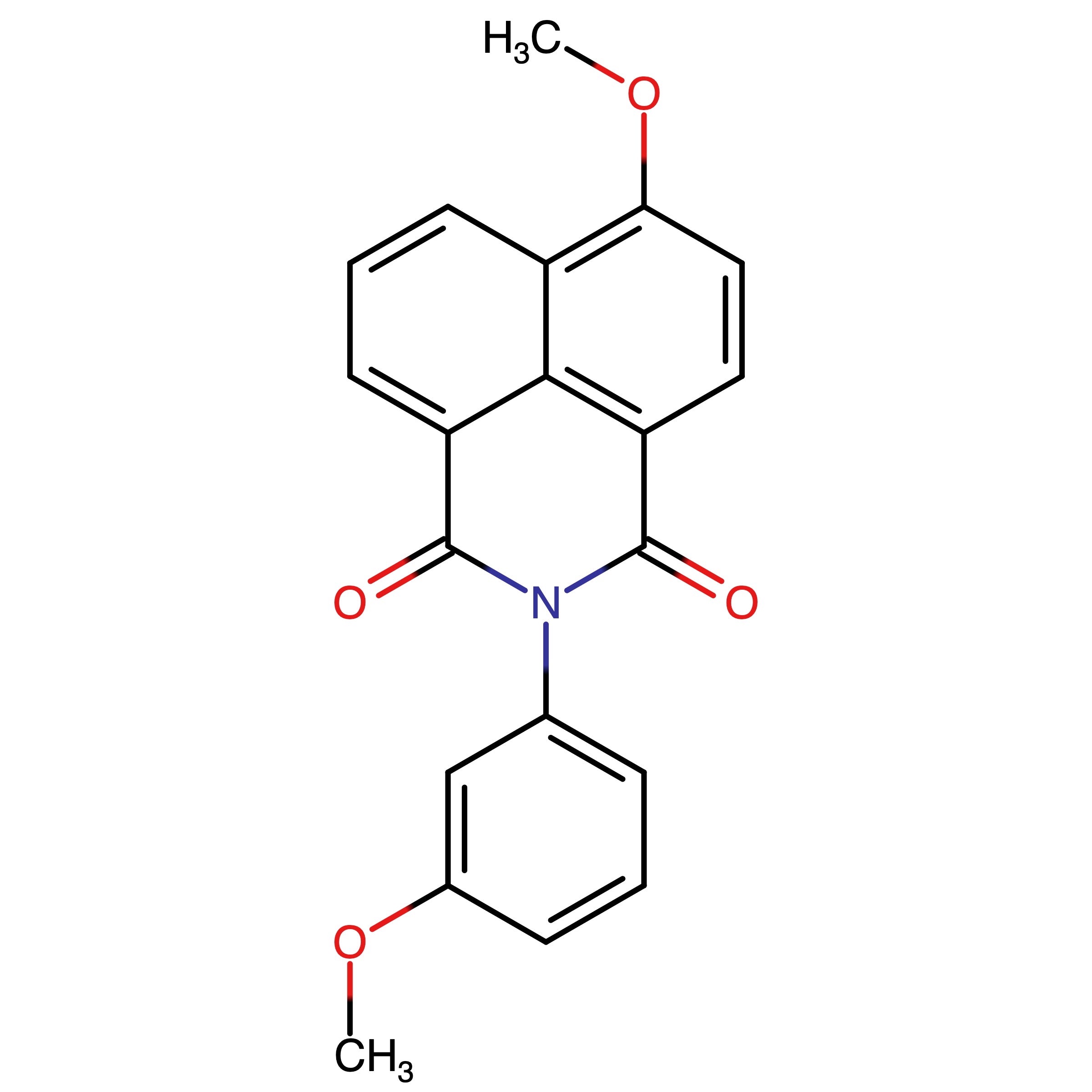 CAS RN 860018-31-1 | 4-Methoxy-N-(3-methoxyphenyl)-1,8-naphthalimide