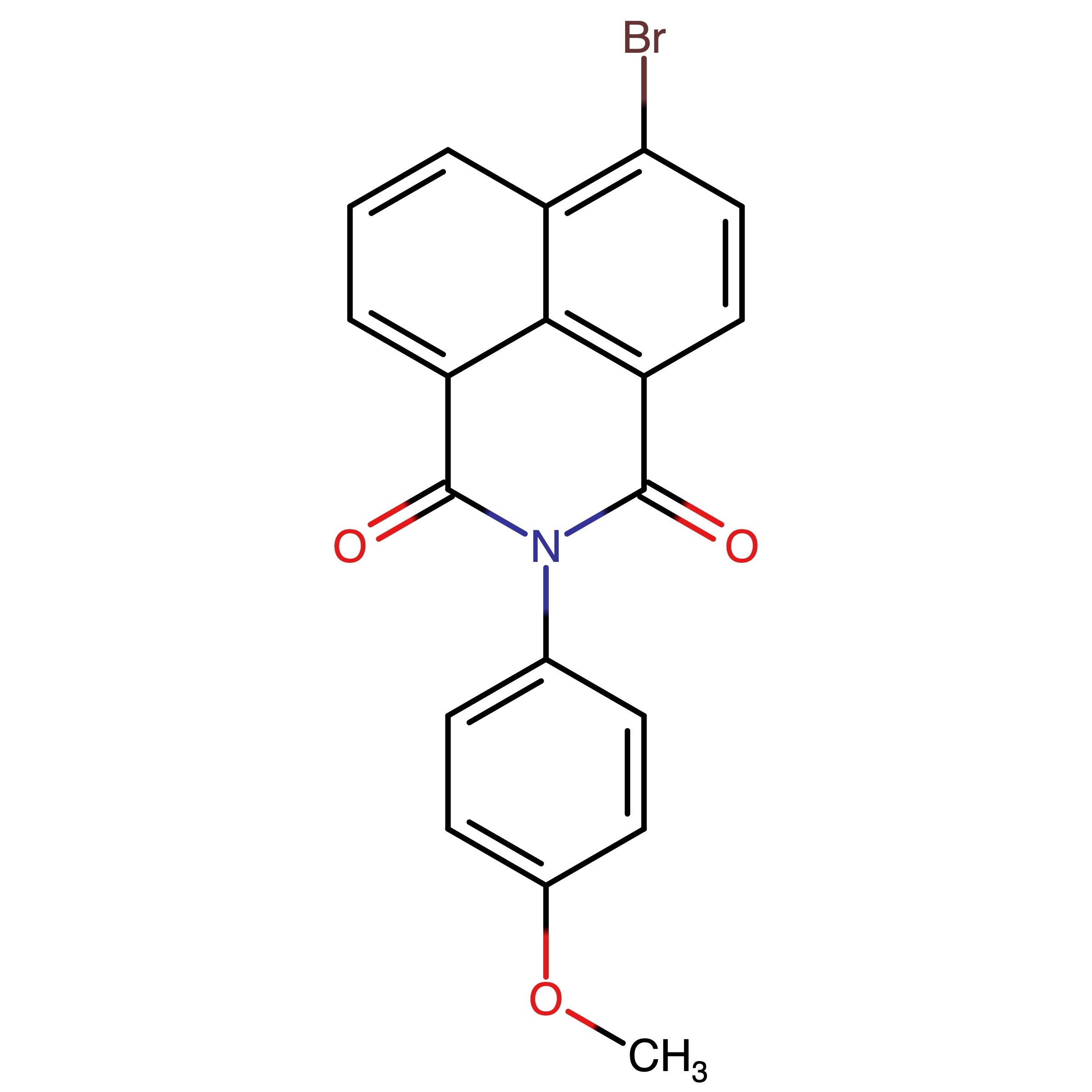CAS RN 86202-09-7 | 4-Bromo-N-(4'-methoxyphenyl)-1,8-naphthalimide