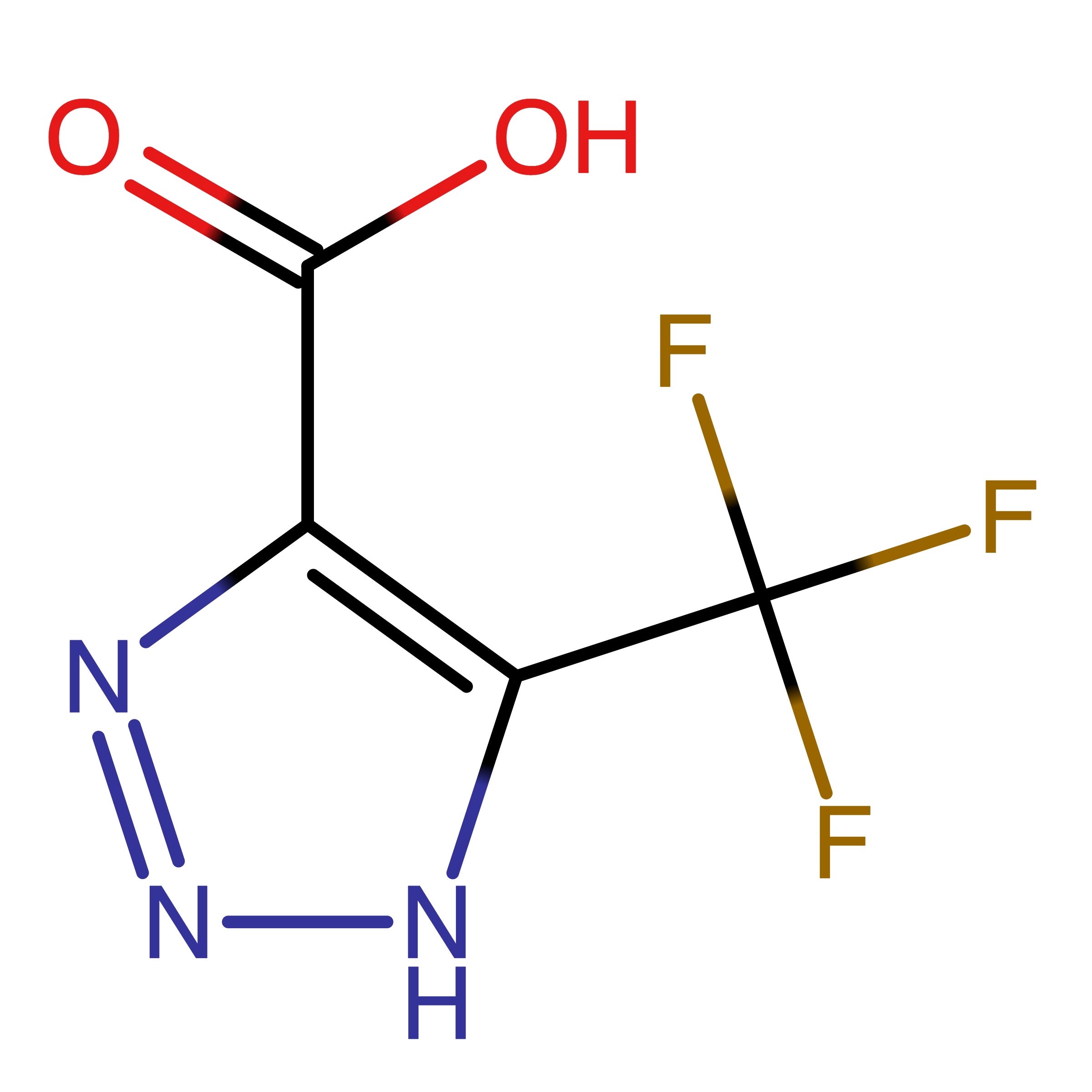 CAS RN 862112-25-2 | 5-(Trifluoromethyl)-1H-1,2,3-triazole-4-carboxylic acid | MFCD20658941