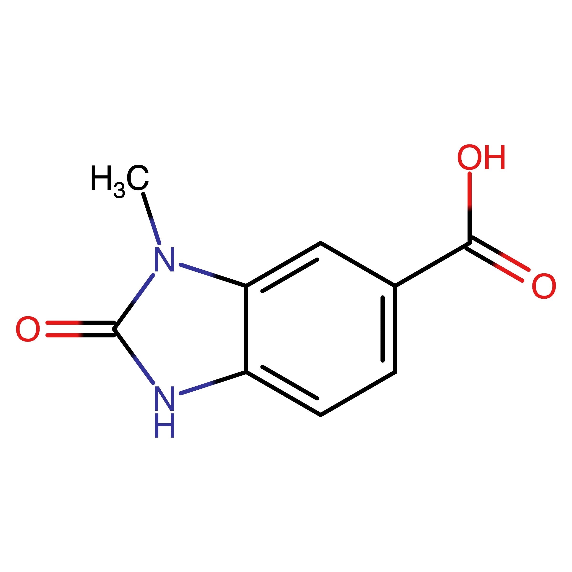 CAS RN 863564-77-6 | 3-Methyl-2-oxo-2,3-dihydro-1H-benzo[d]imidazole-5-carboxylic acid | MFCD20641930