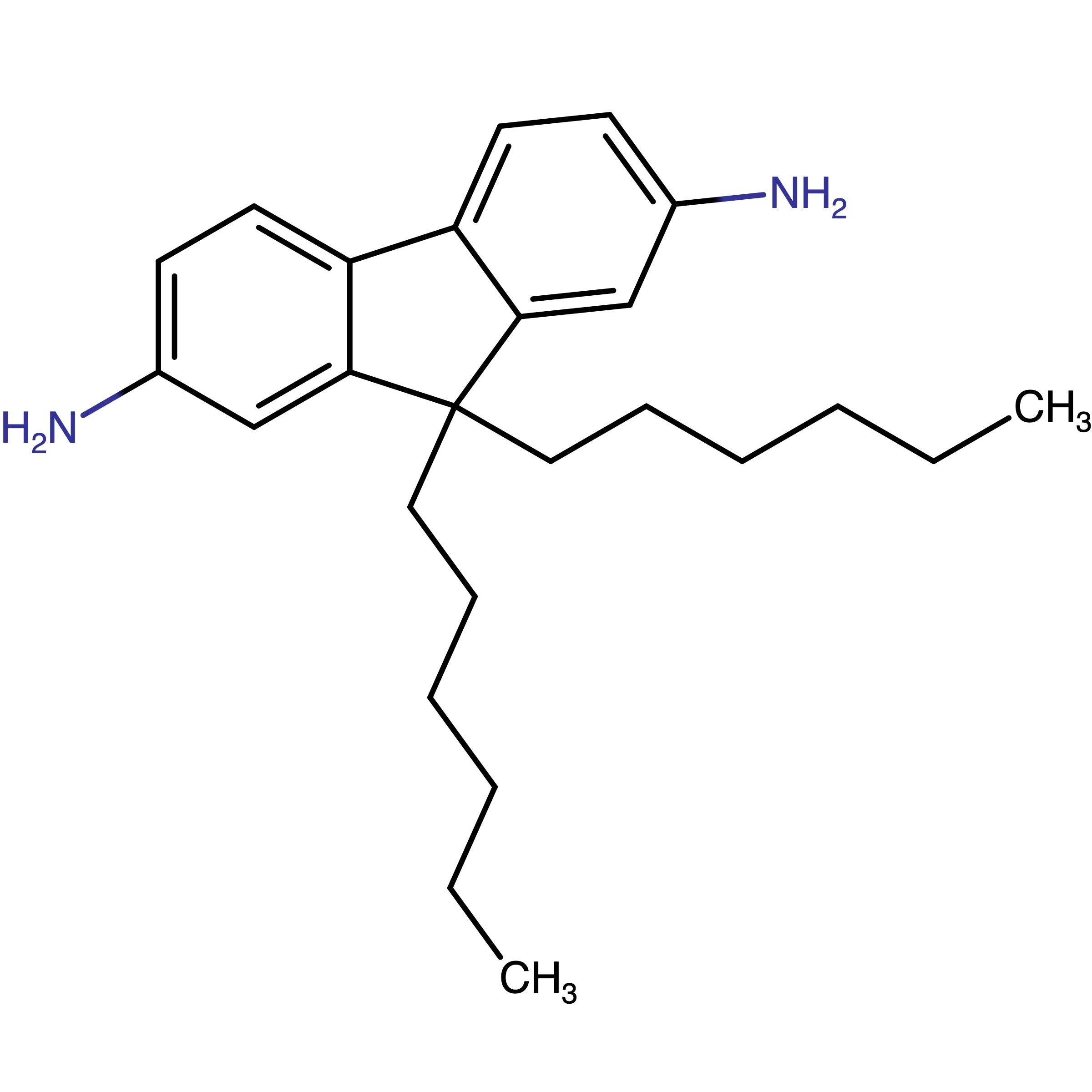 CAS RN 865152-31-4 | 2,7-Diamino-9,9-dihexylfluorene | MFCD34597191
